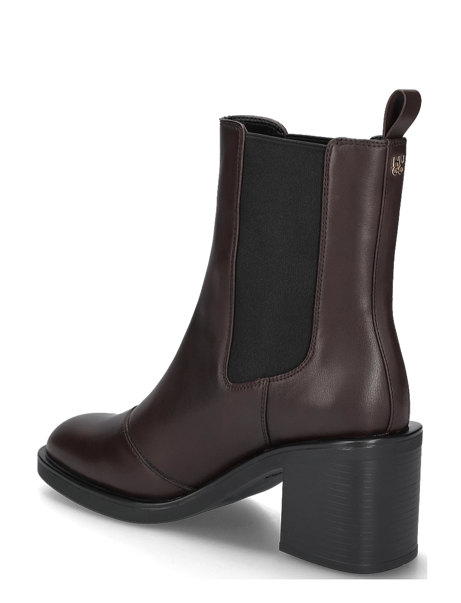 HUGO - Nalie_ChBootie_shlt - stiefeletten mit absatz - dark brown - 1