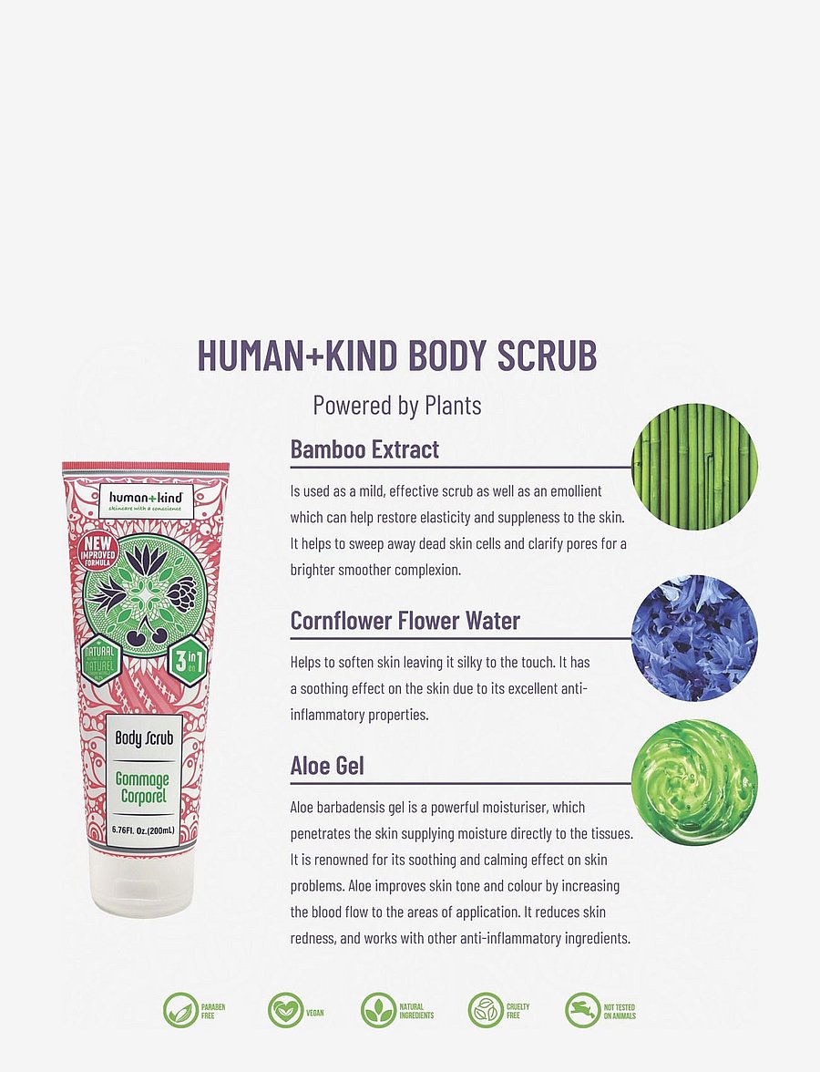 Human + Kind - Body Scrub - kuorinta – vartalo - no colour - 2