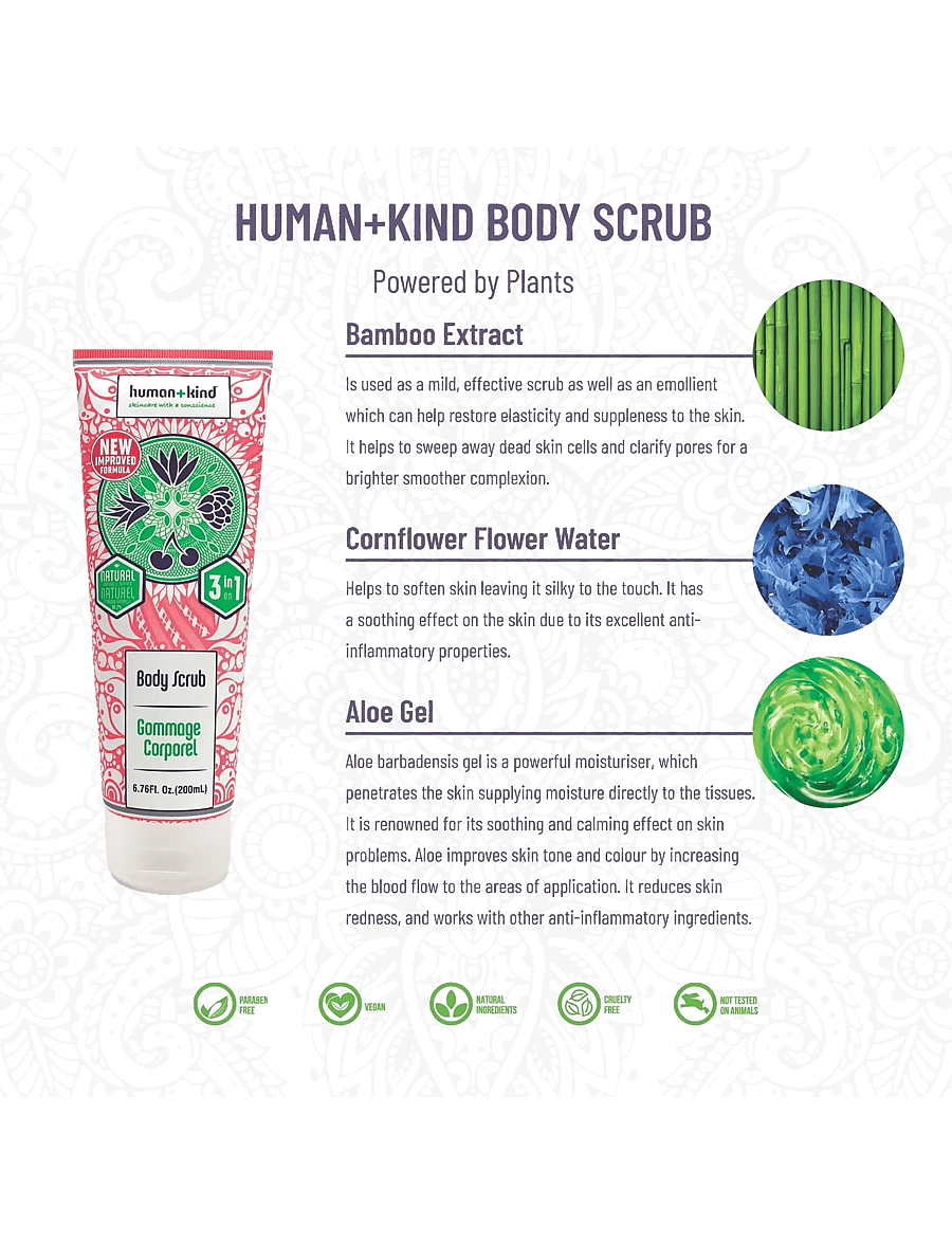 Human + Kind - Body Scrub - skrúbbar - líkami - no colour - 1