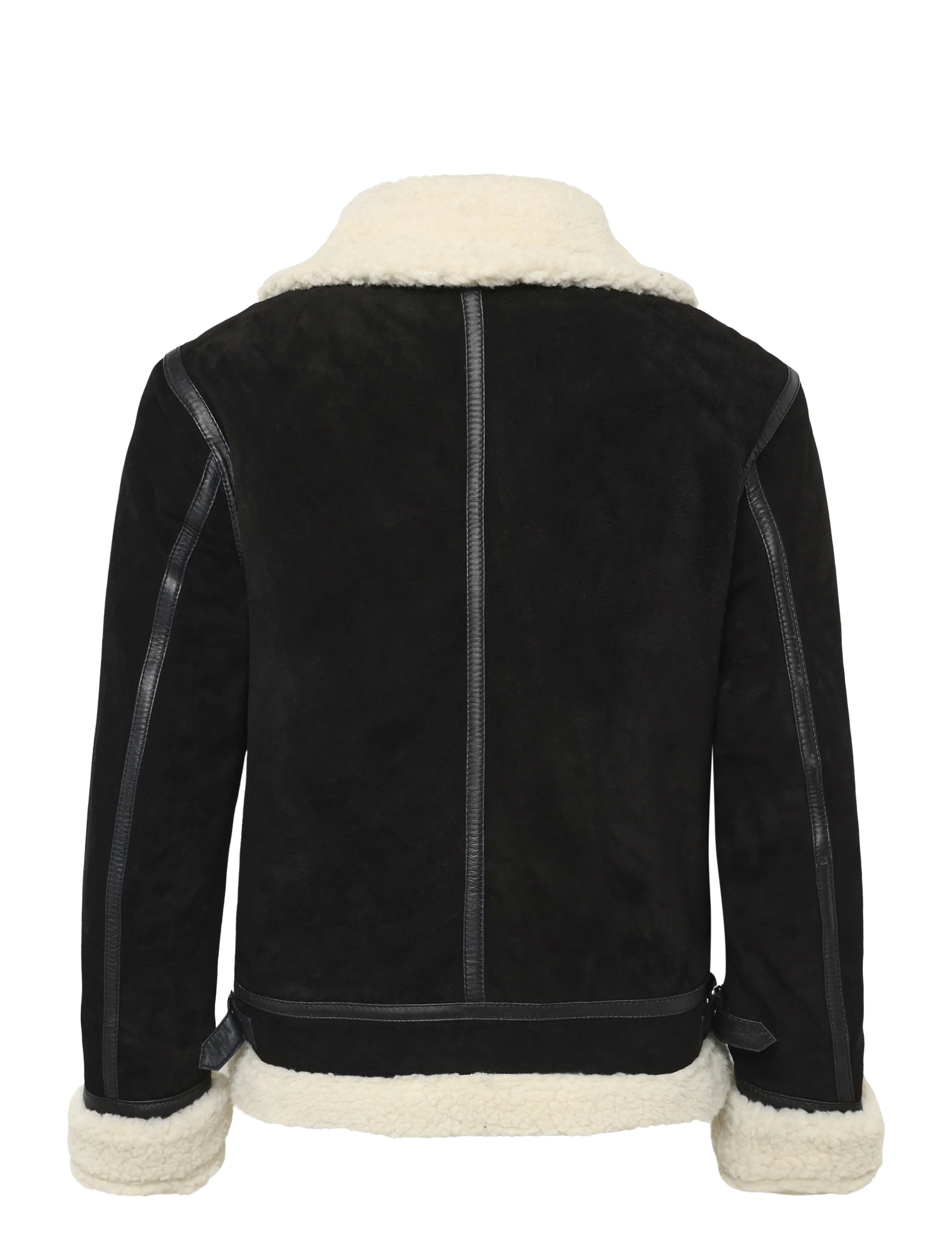 Human Scales - Bill Suede Jacket - kevadjoped - black - 1