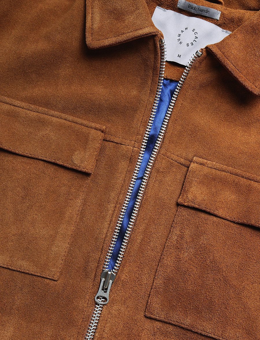 Human Scales - Rick Suede Jacket - copper - 2