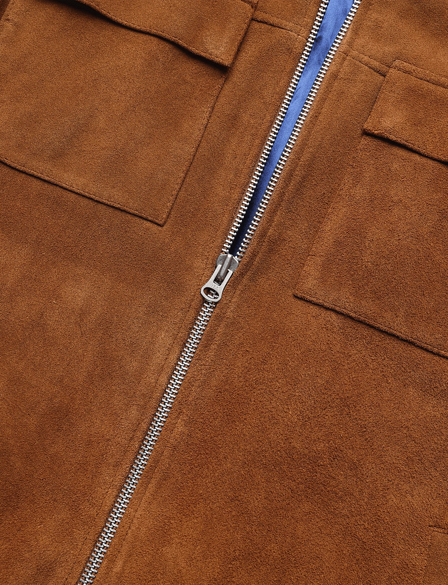 Human Scales - Rick Suede Jacket - copper - 3