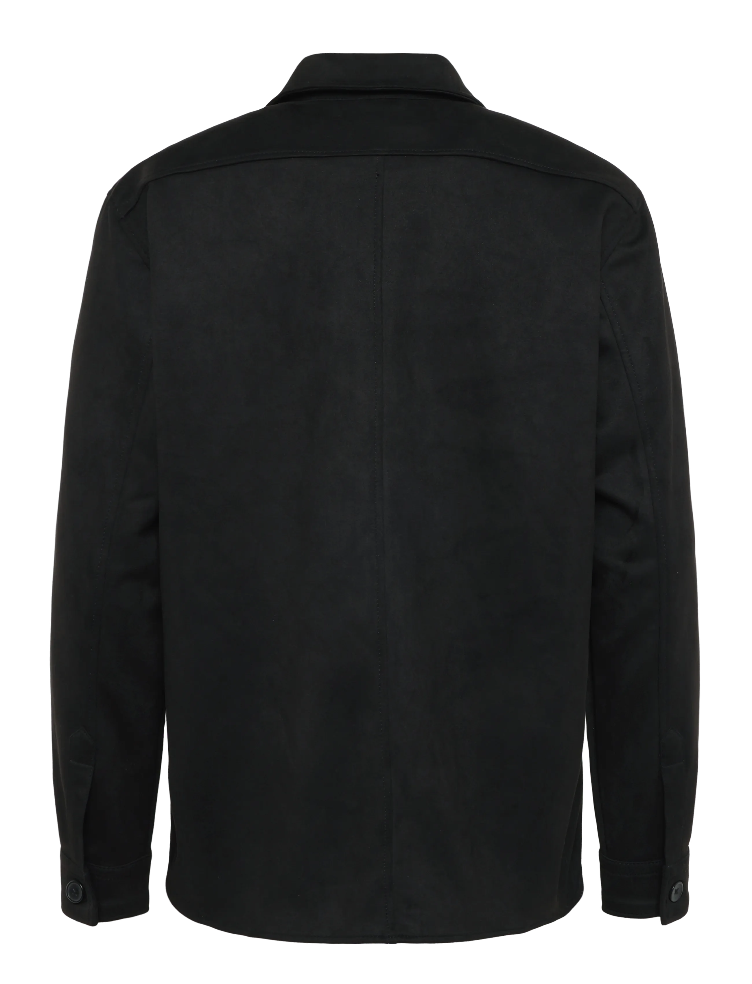 Human Scales - Rickard Vegan Suede Jacket - black - 1