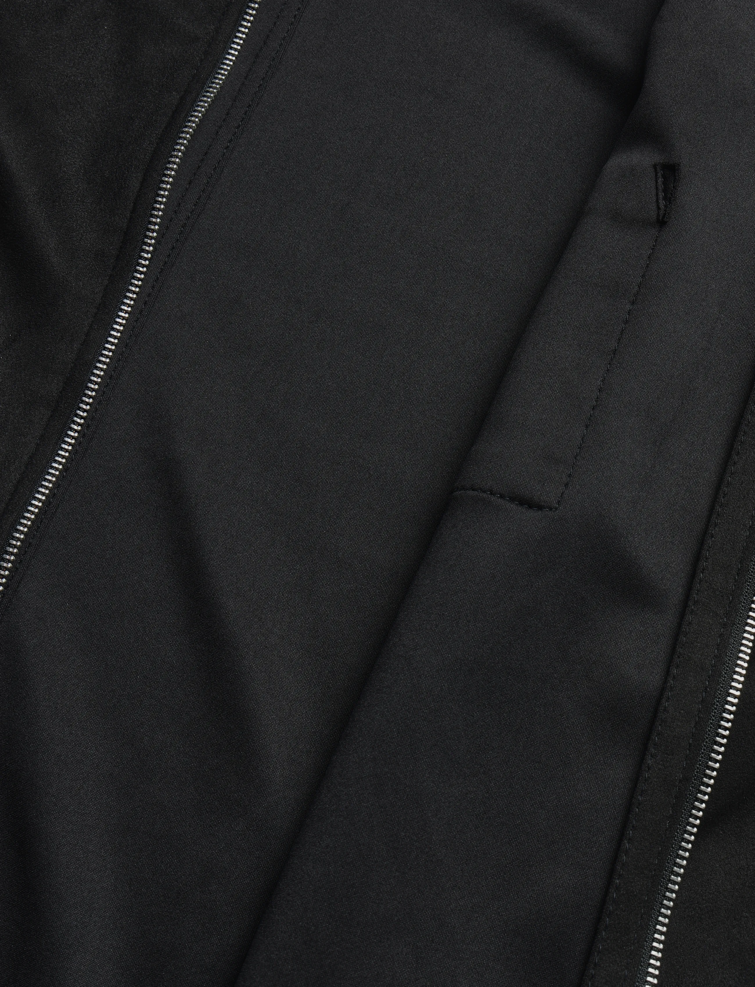 Human Scales - Rickard Vegan Suede Jacket - black - 4