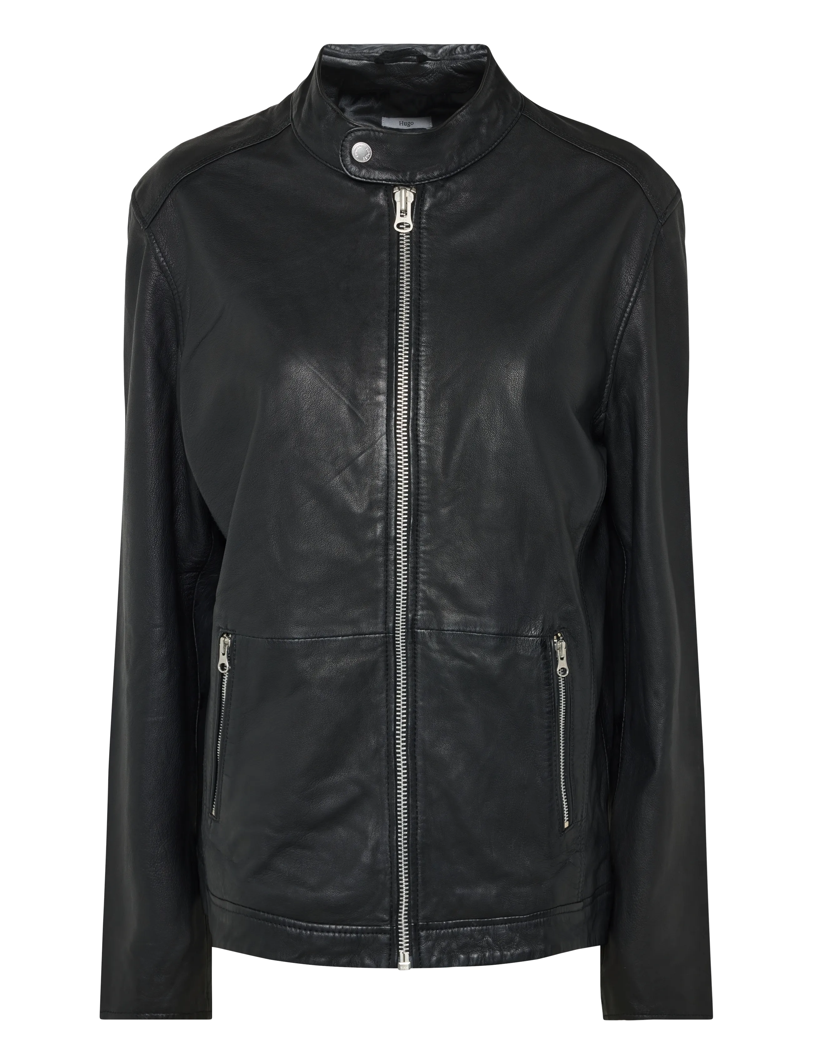 Human Scales Hugo Jacket, M, Jackets, Schwarz - Leather, Männerswear