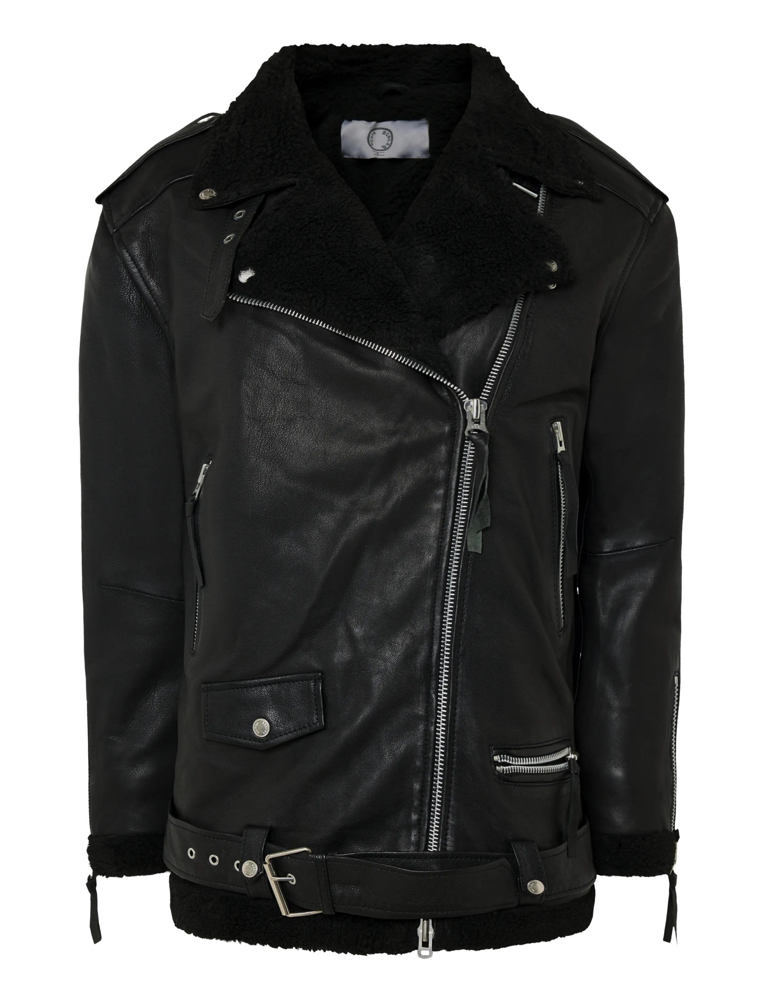 Human Scales Emilia Jacket, M, Jackets, Schwarz - Leather, Frauen