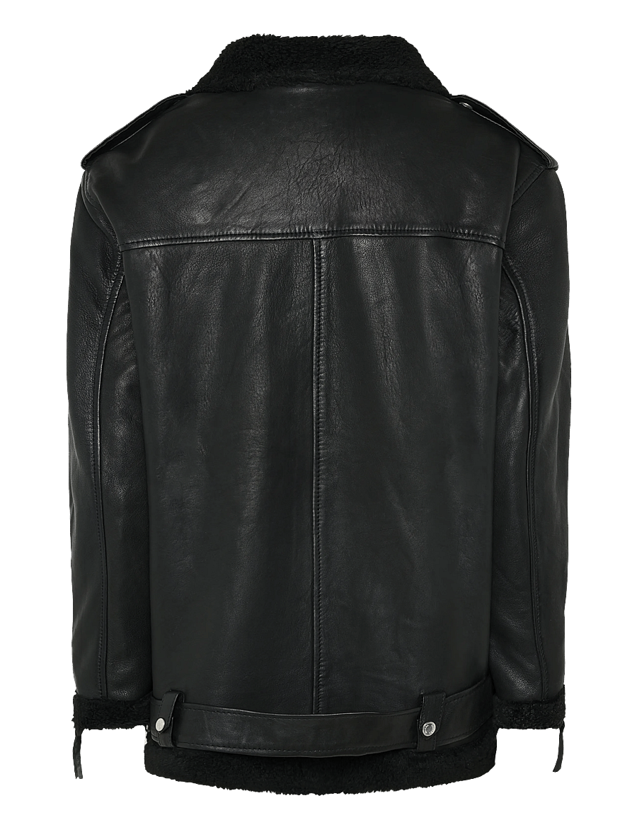 Human Scales - Emilia Jacket - lederjacken - black - 1