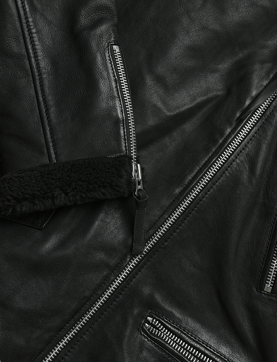 Human Scales - Emilia Jacket - lederjacken - black - 3