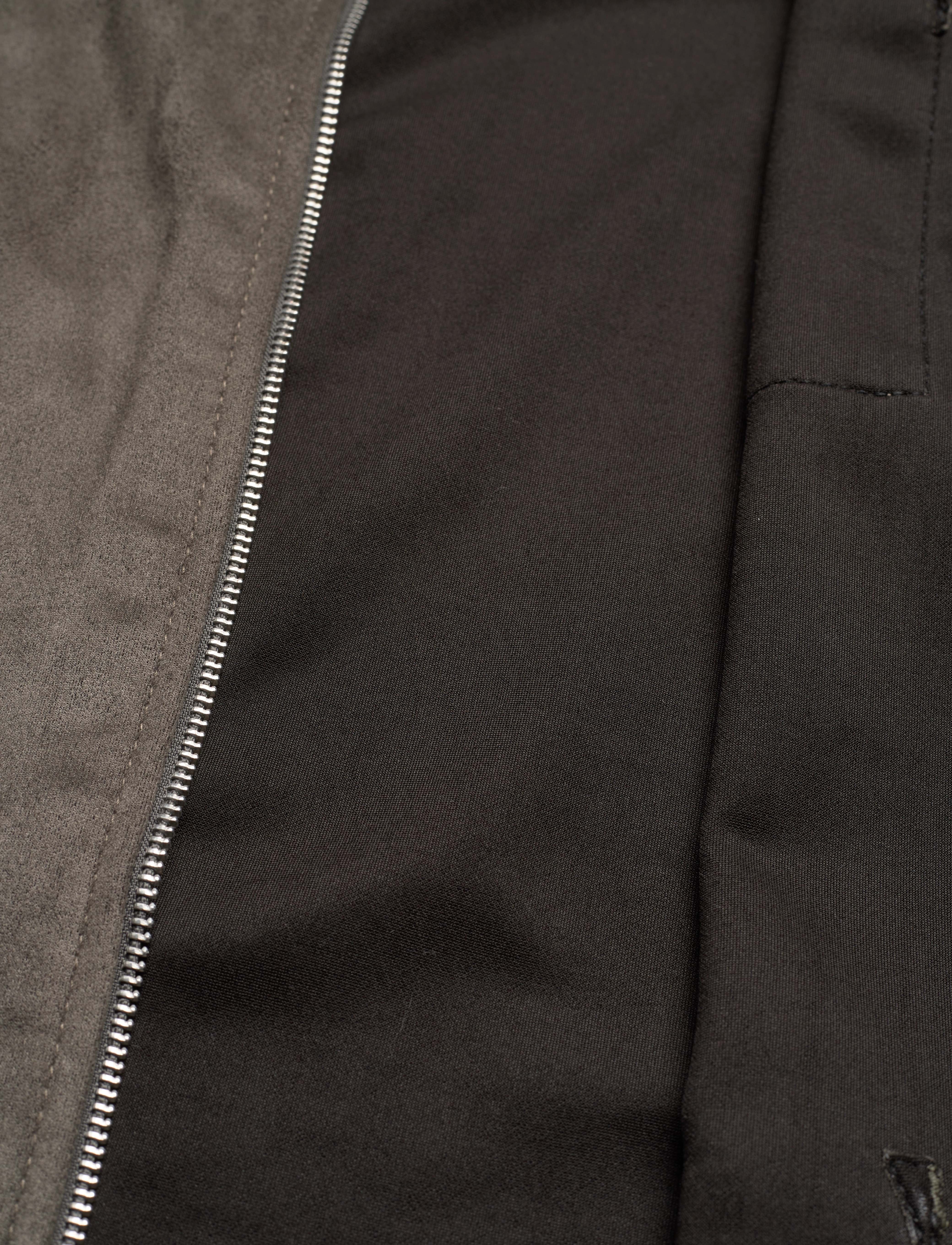 Human Scales - Rickard Vegan Suede Jacket - grey - 4