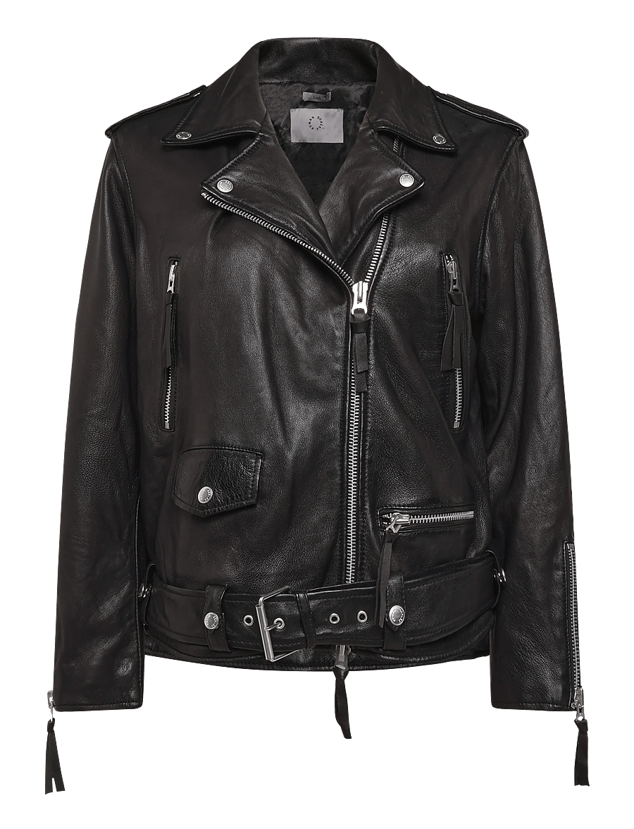 Human Scales - Leah Jacket - frühlingsjacken - black - 0
