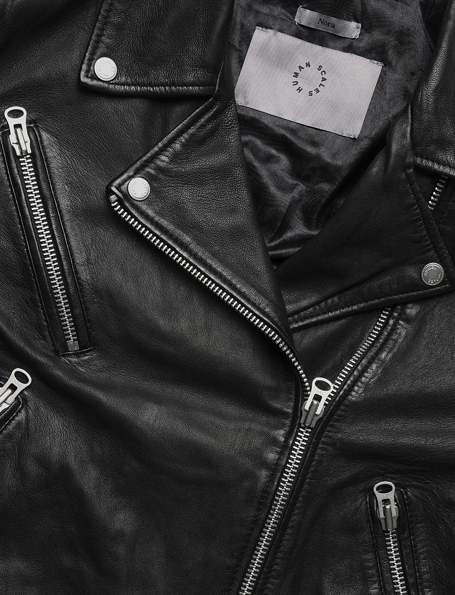 Human Scales - Nora Jacket - frühlingsjacken - black - 2