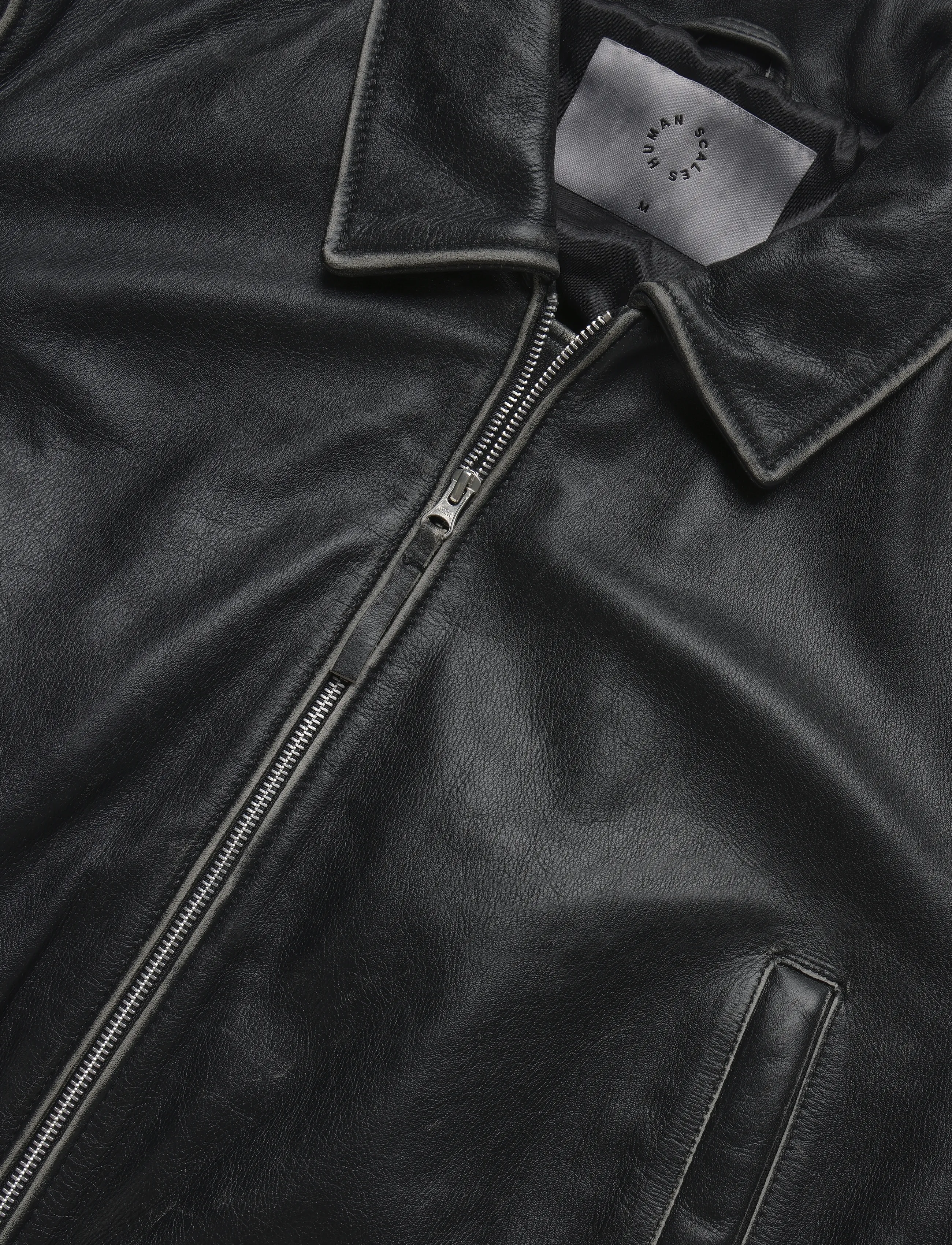 Human Scales - Billie Distressed Jacket - frühlingsjacken - black - 2