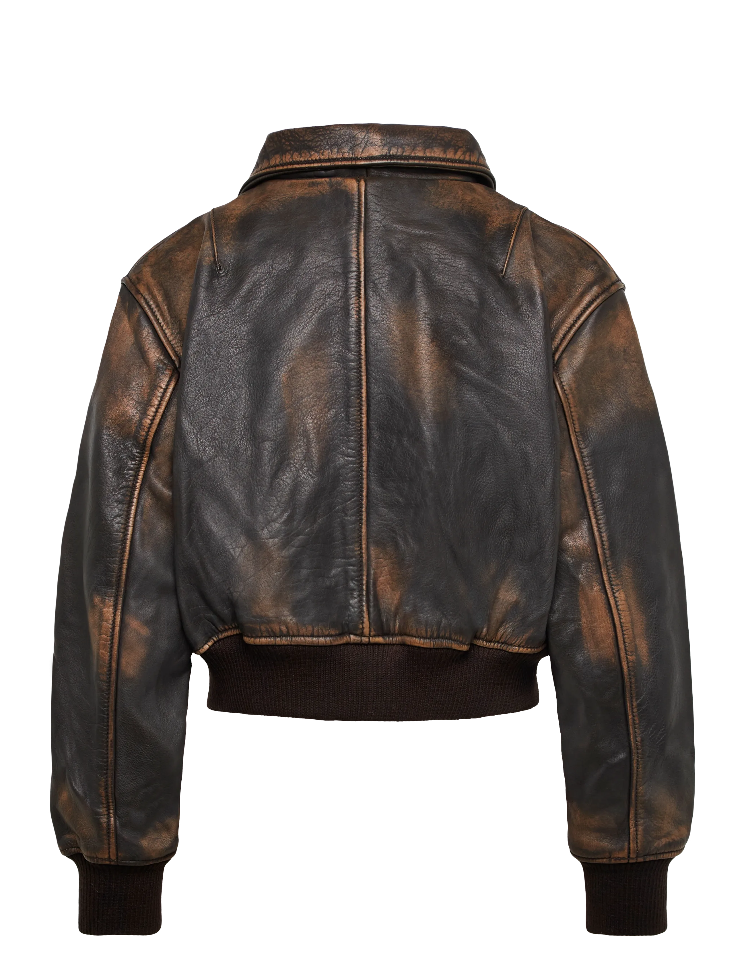 Human Scales - Billie Distressed Jacket - bomberjacken - brown - 1