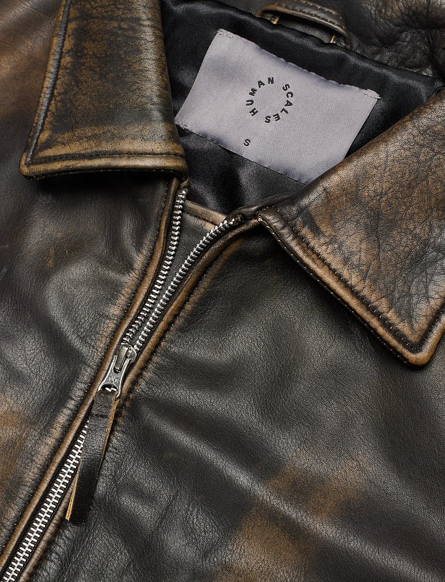 Human Scales - Billie Distressed Jacket - bomberjacken - brown - 2