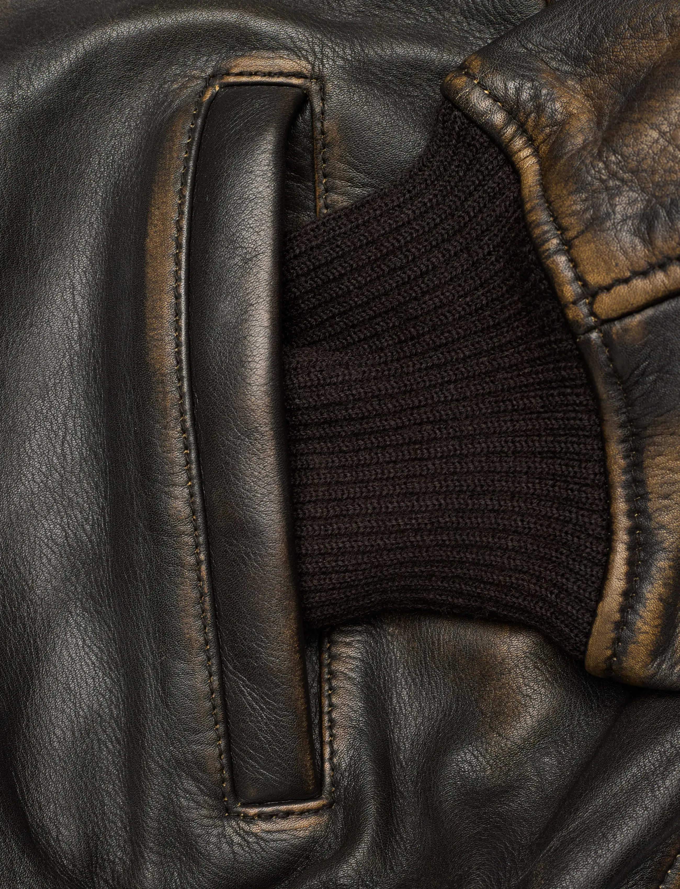 Human Scales - Billie Distressed Jacket - bomberjacken - brown - 3