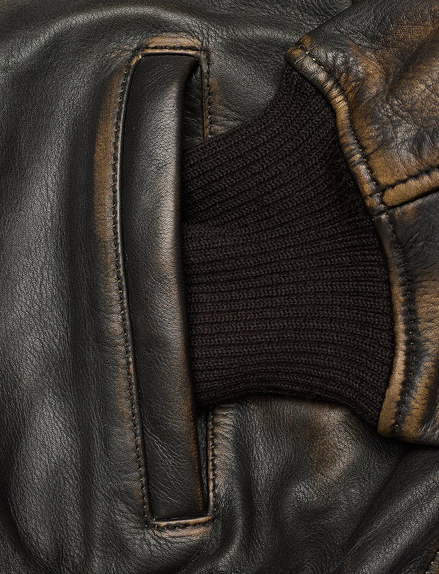 Human Scales - Billie Distressed Jacket - bomberjacken - brown - 3