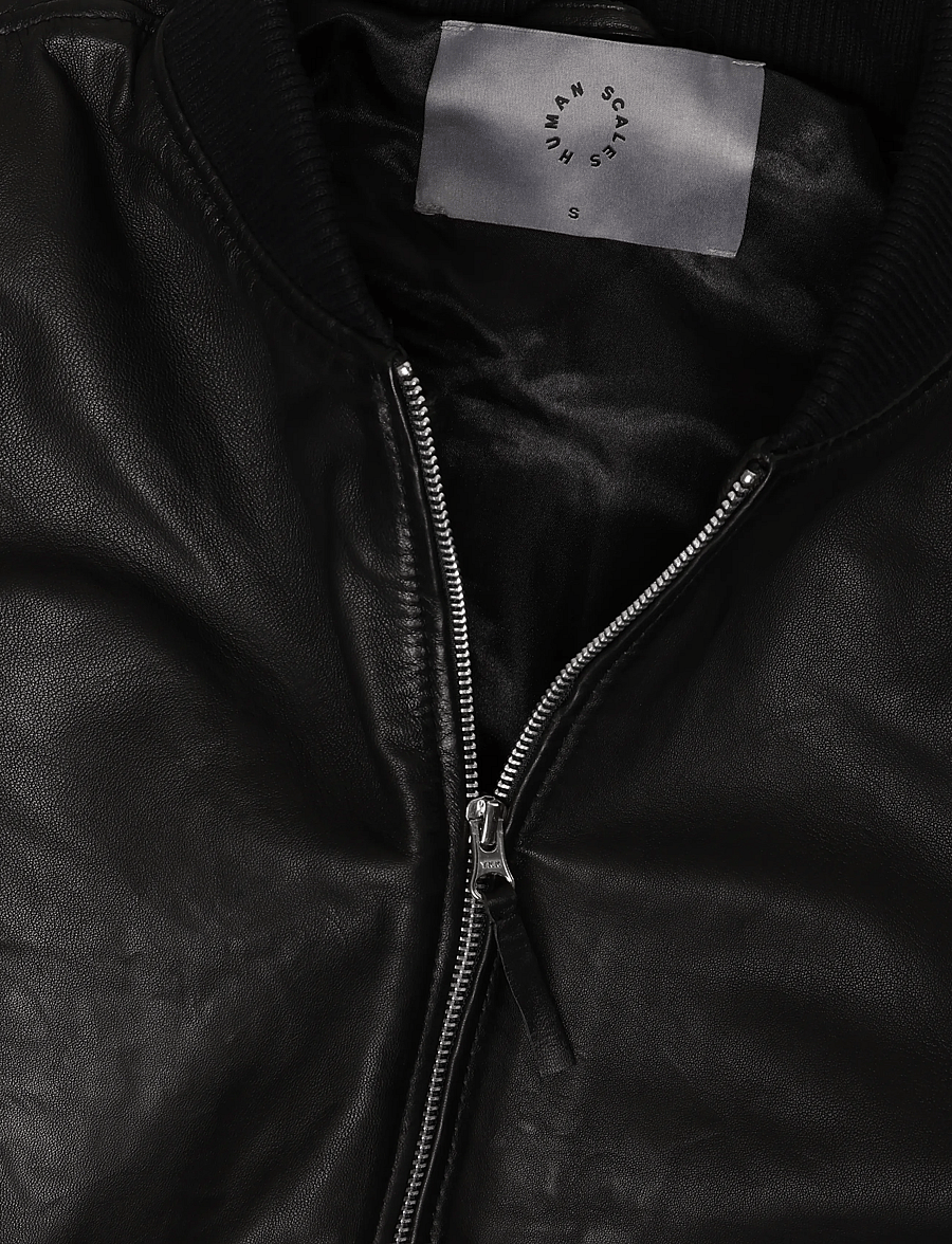 Human Scales - Celina Jacket - frühlingsjacken - black - 2