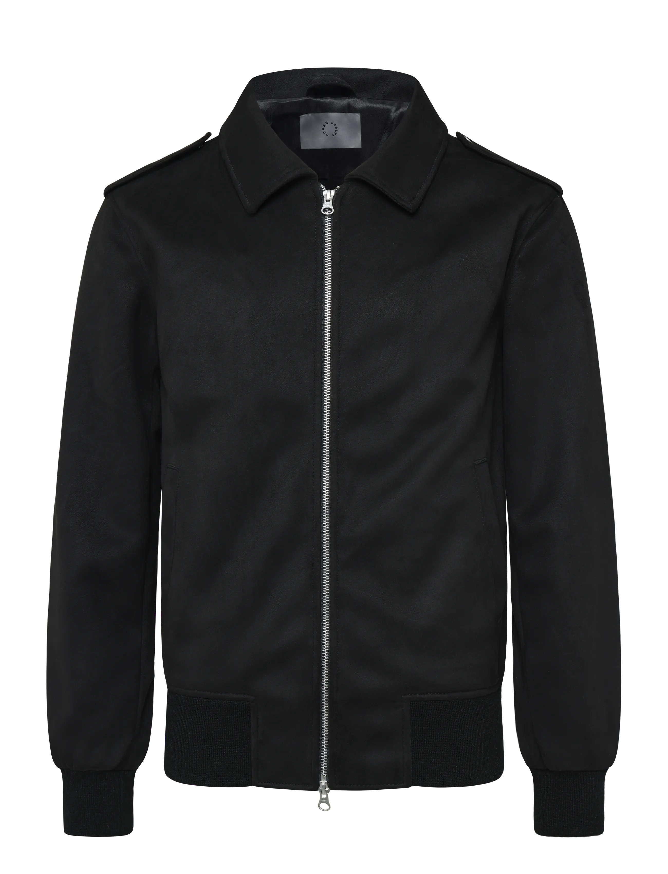 Human Scales Ryan Vegan Jacket, S, Jackets, Schwarz - Bomber Männerswear