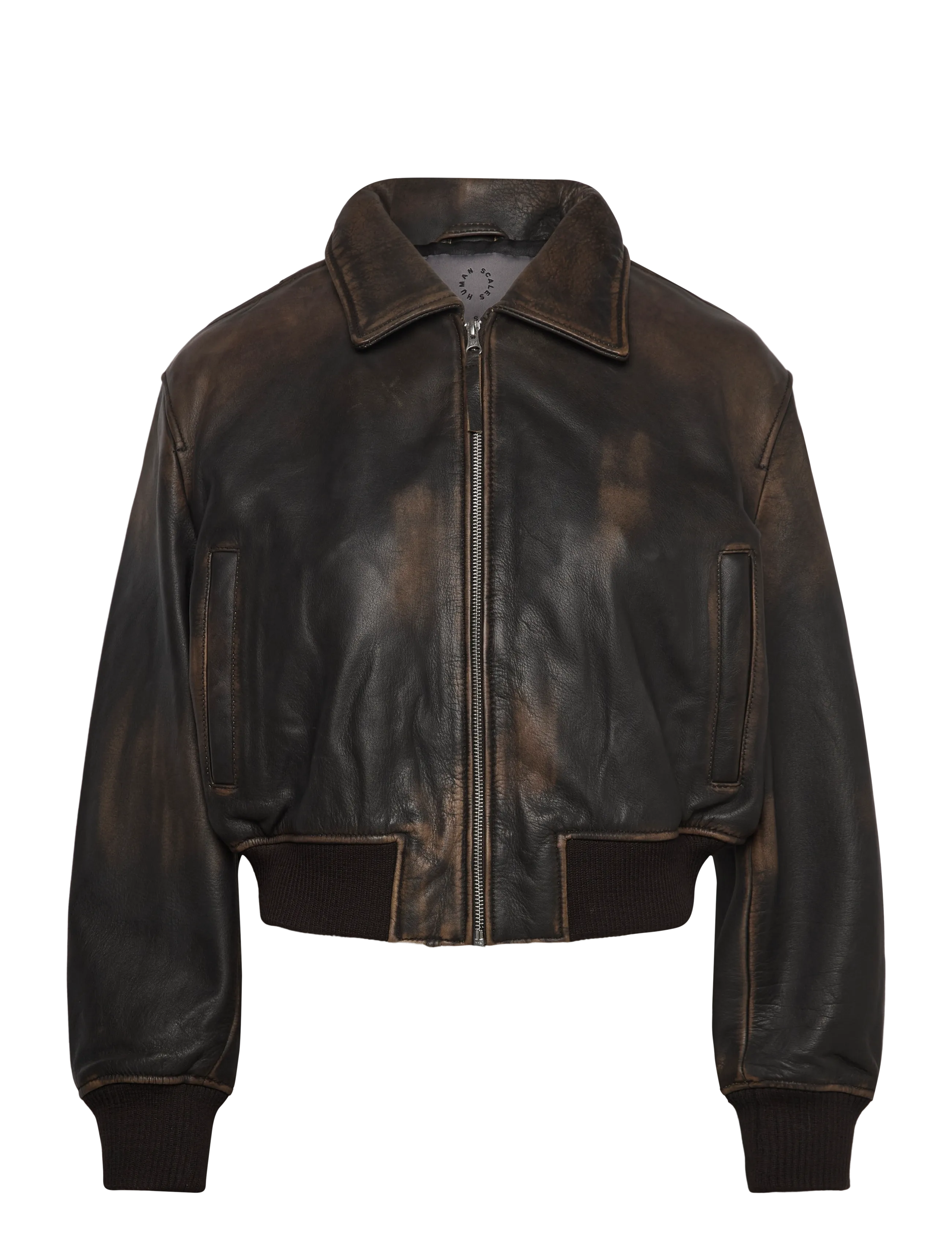 Human Scales Elijah Suede Jacket - Kleidung - LT. BEIGE / brown