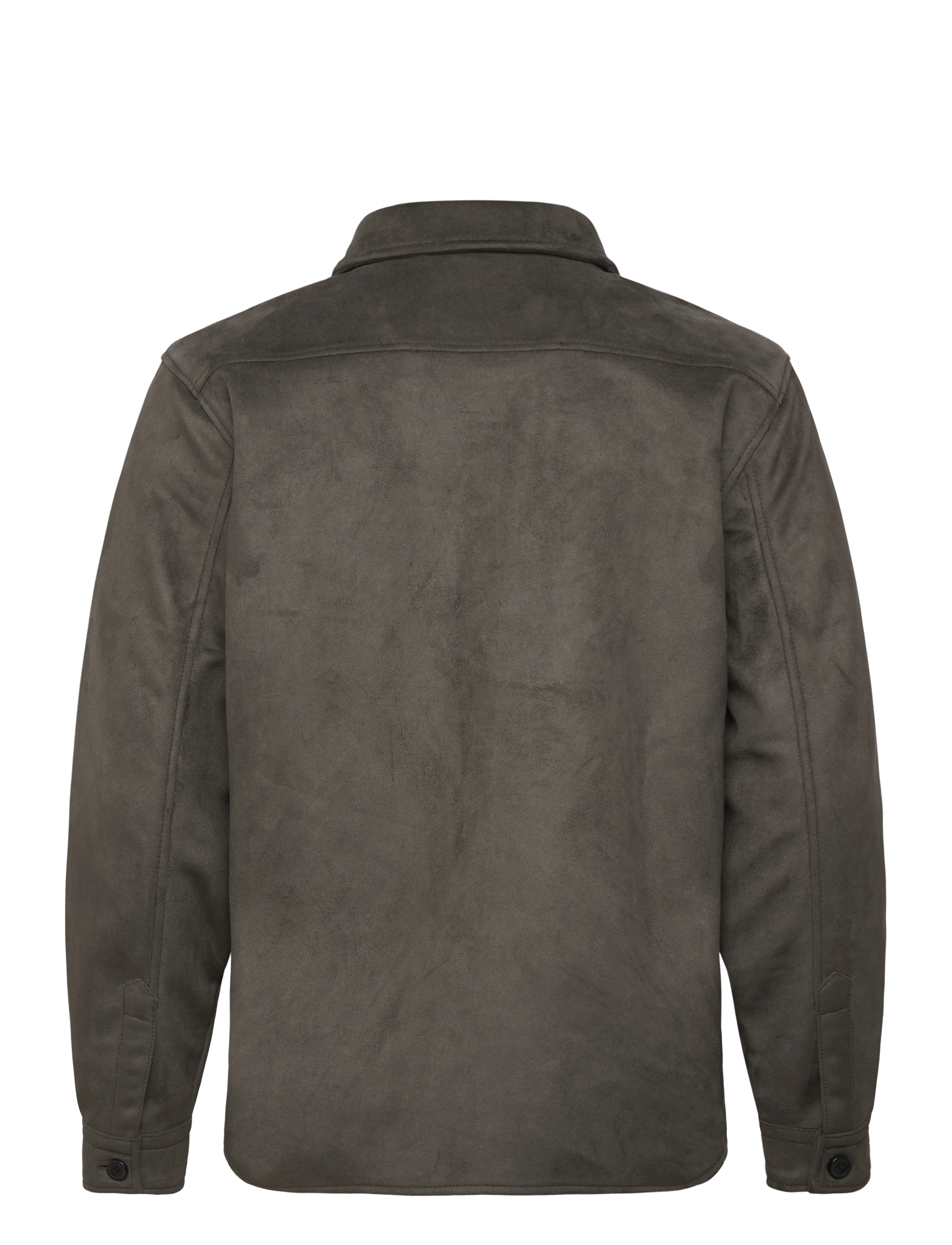 Human Scales - Alfred Vegan Suede Jacket - grey - 1