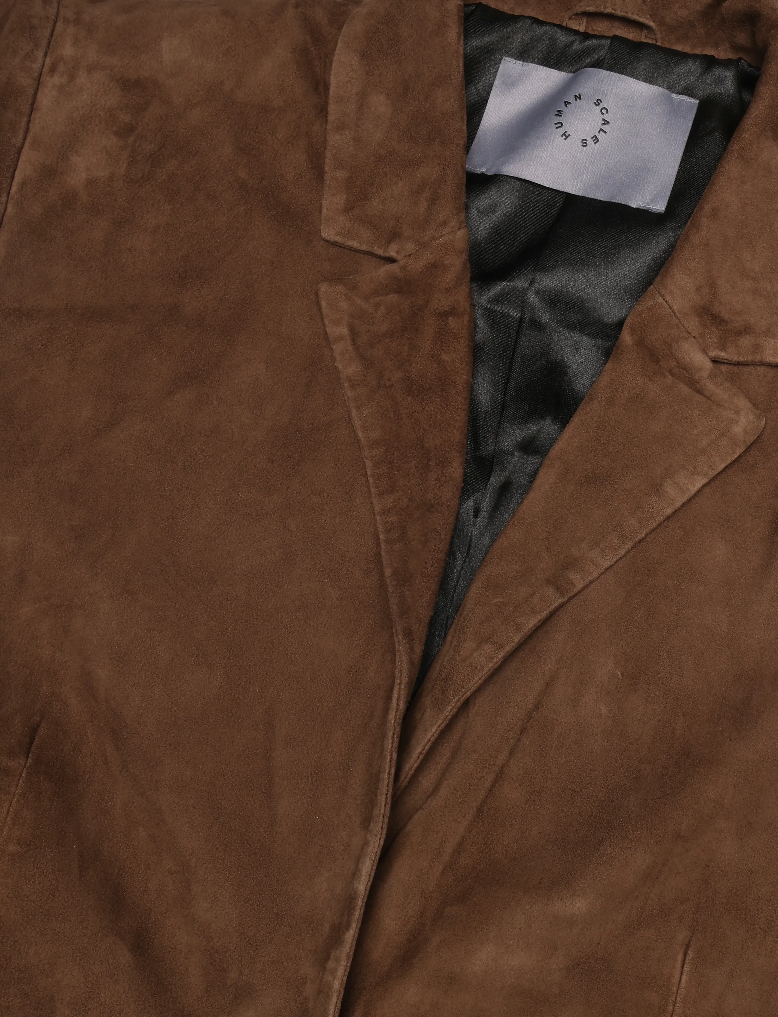 Human Scales - Tova Suede Jacket - dk. brown - 2