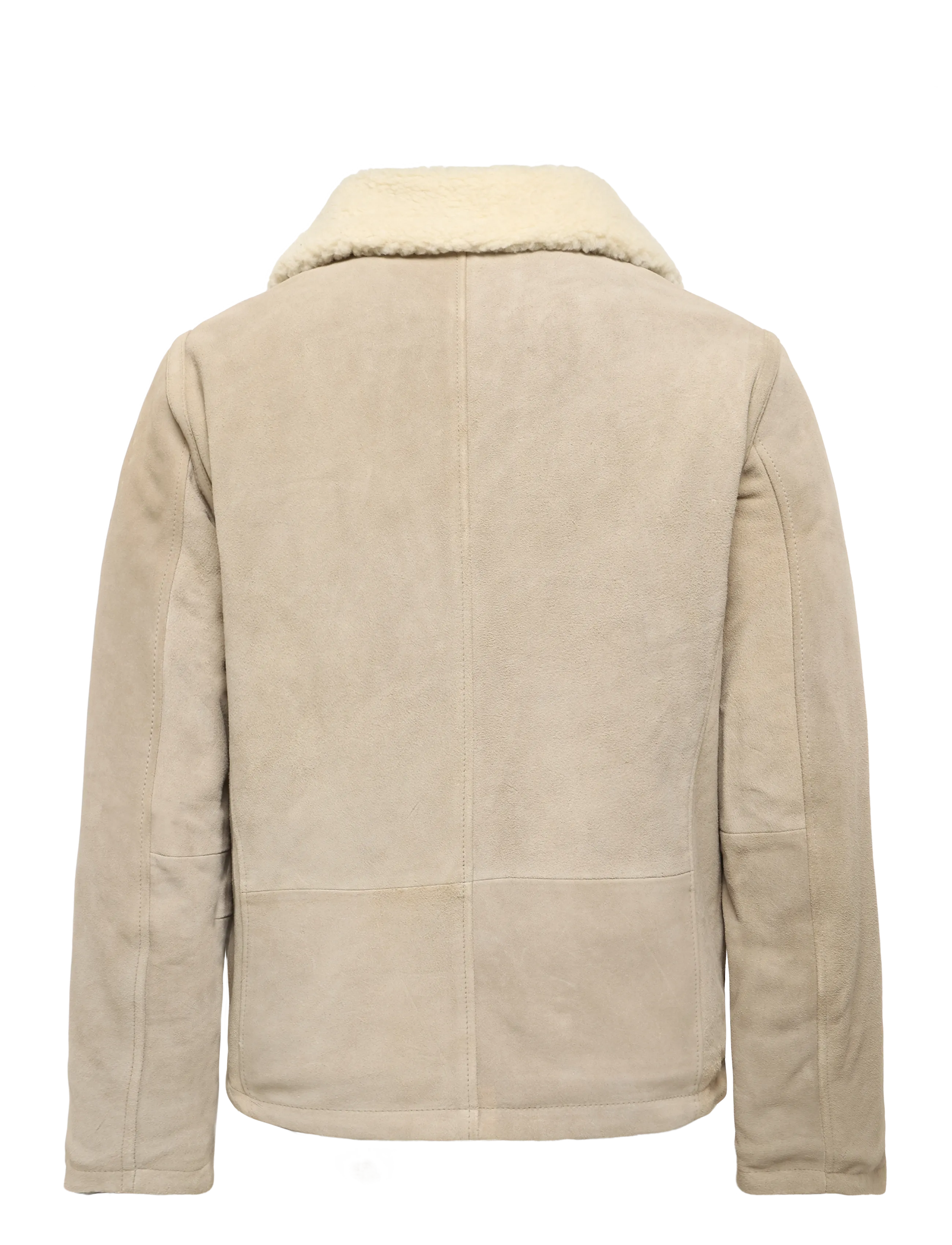 Human Scales - Austin Suede Jacket - frühlingsjacken - grey - 1