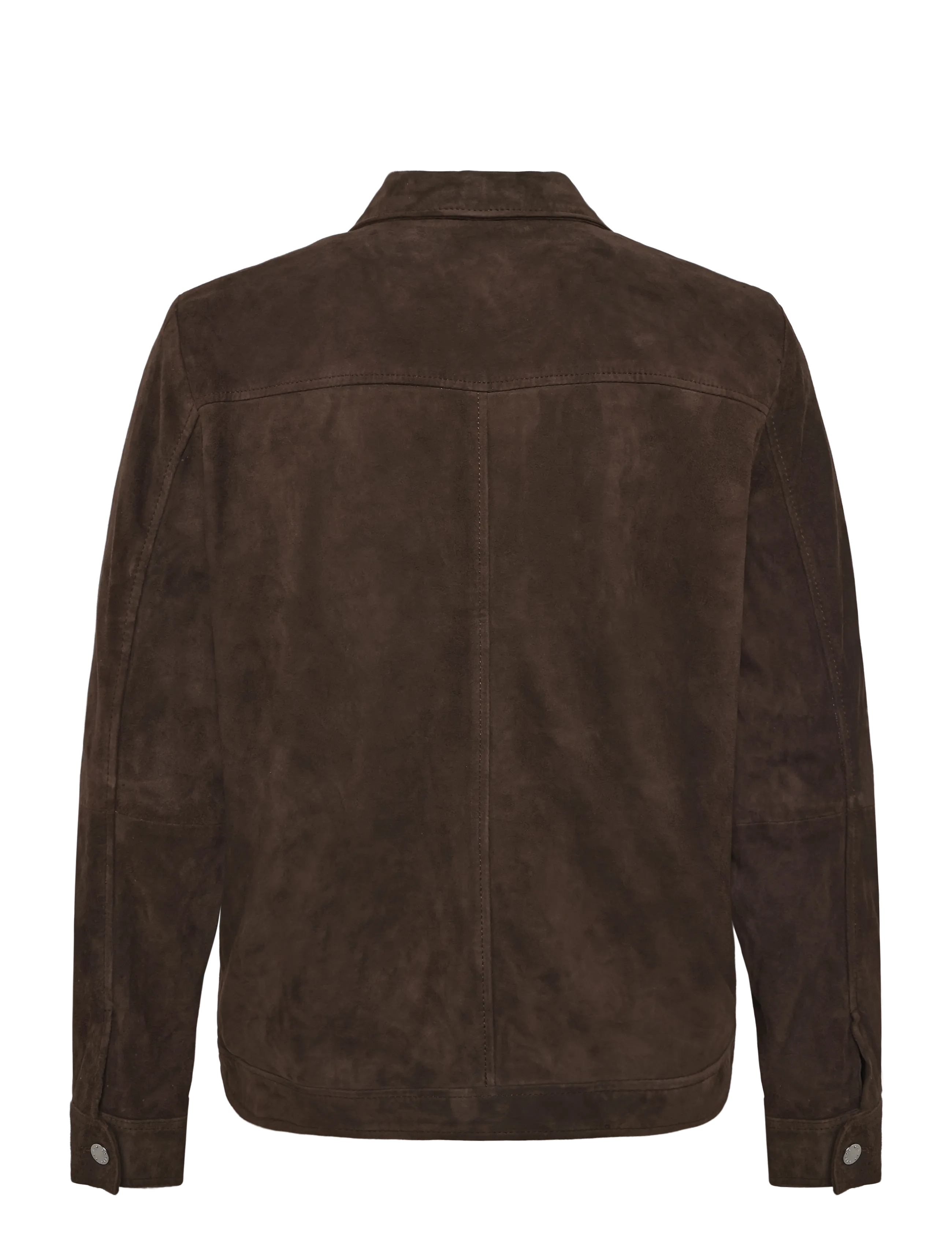 Human Scales - Weston Goat Suede Jacket - dk brown - 1
