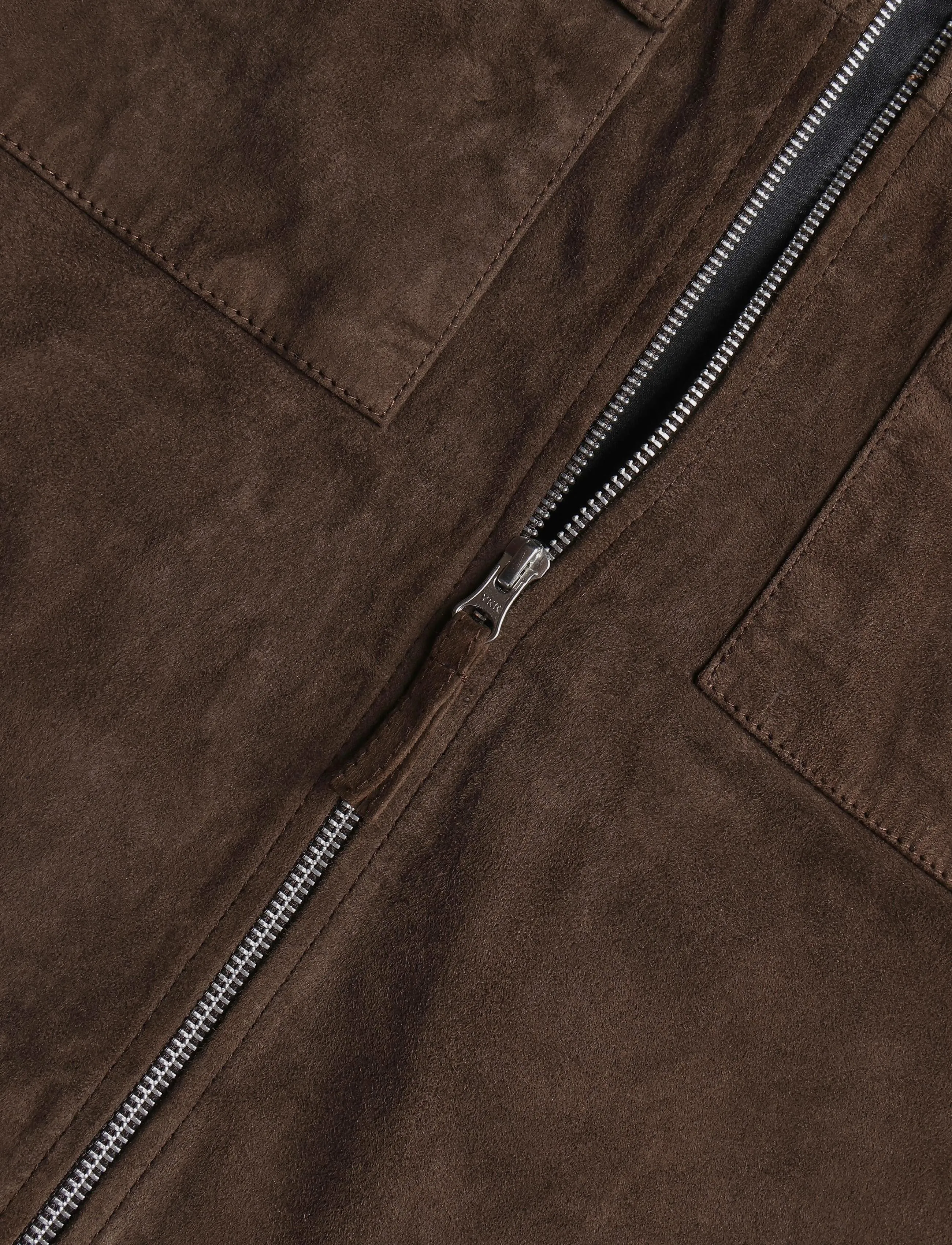 Human Scales - Weston Goat Suede Jacket - dk brown - 3