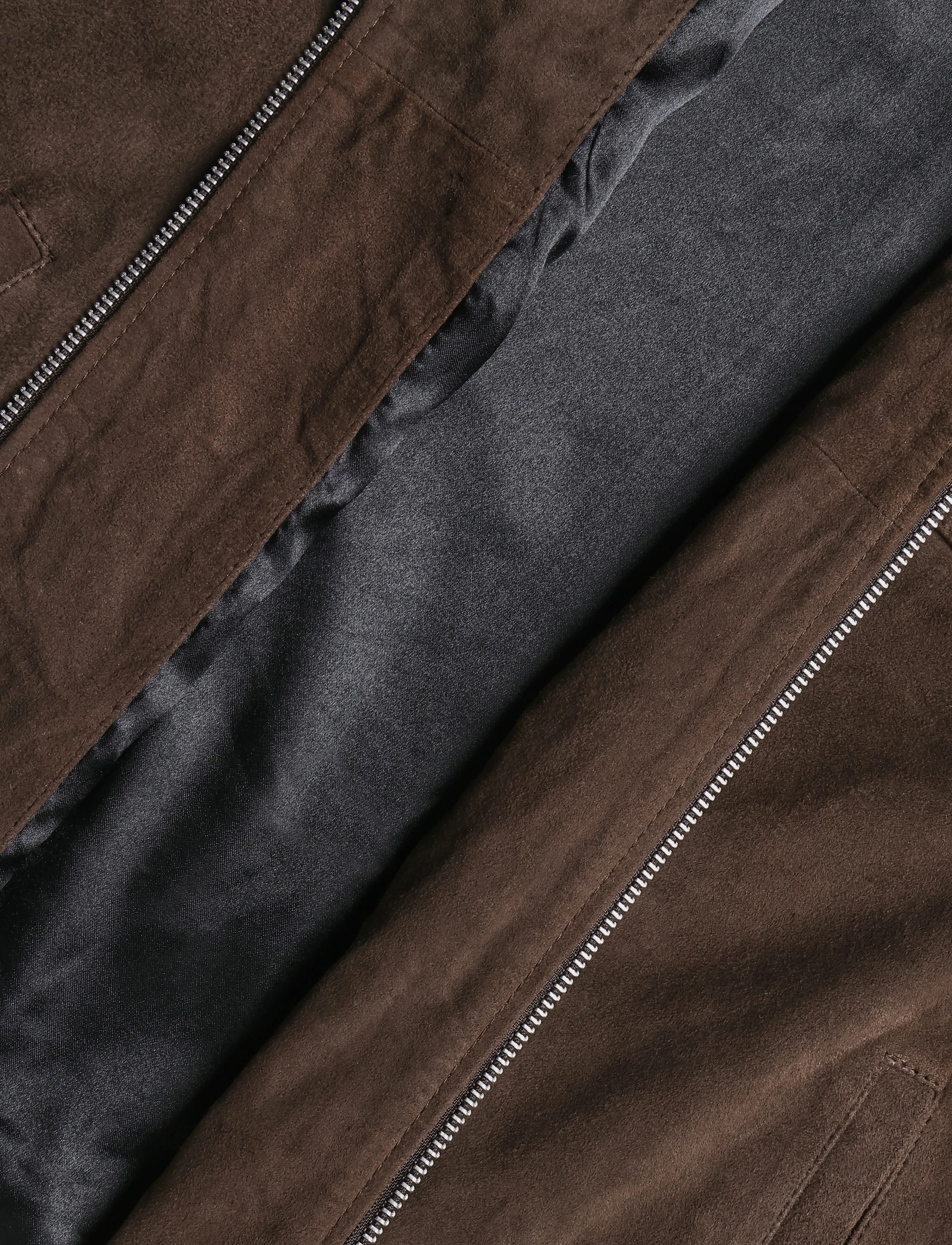 Human Scales - Weston Goat Suede Jacket - dk brown - 4