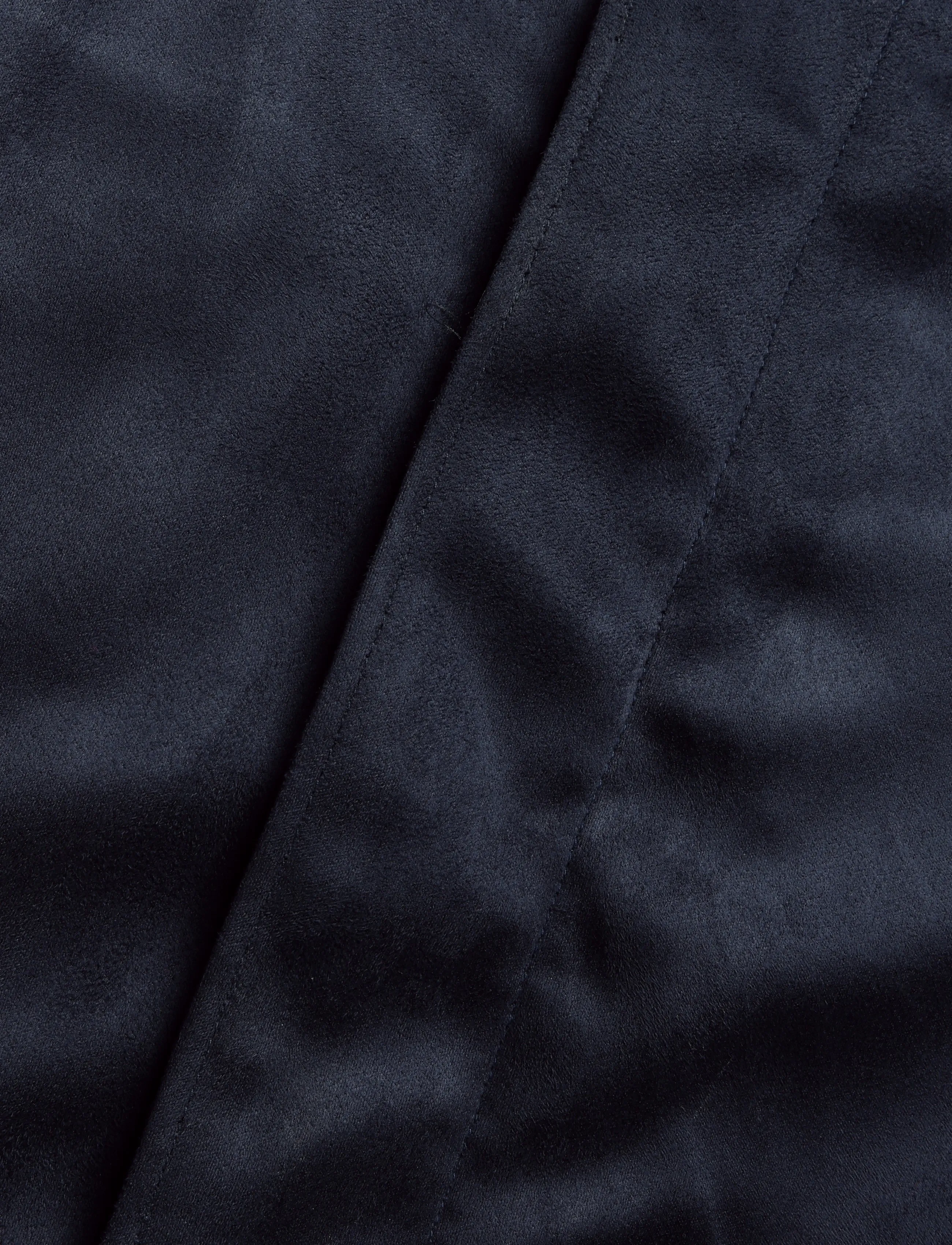 Human Scales - Roy Vegan suede Jacket - light coats - navy - 3