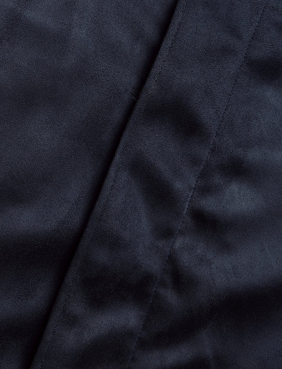 Human Scales - Roy Vegan suede Jacket - light coats - navy - 3