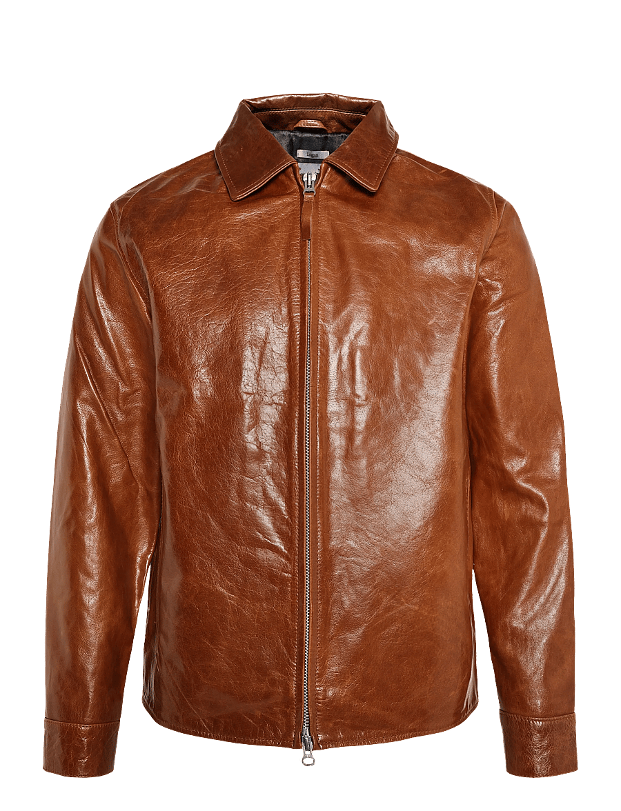 Human Scales - Logan Buffalo Jacket - cognac - 0