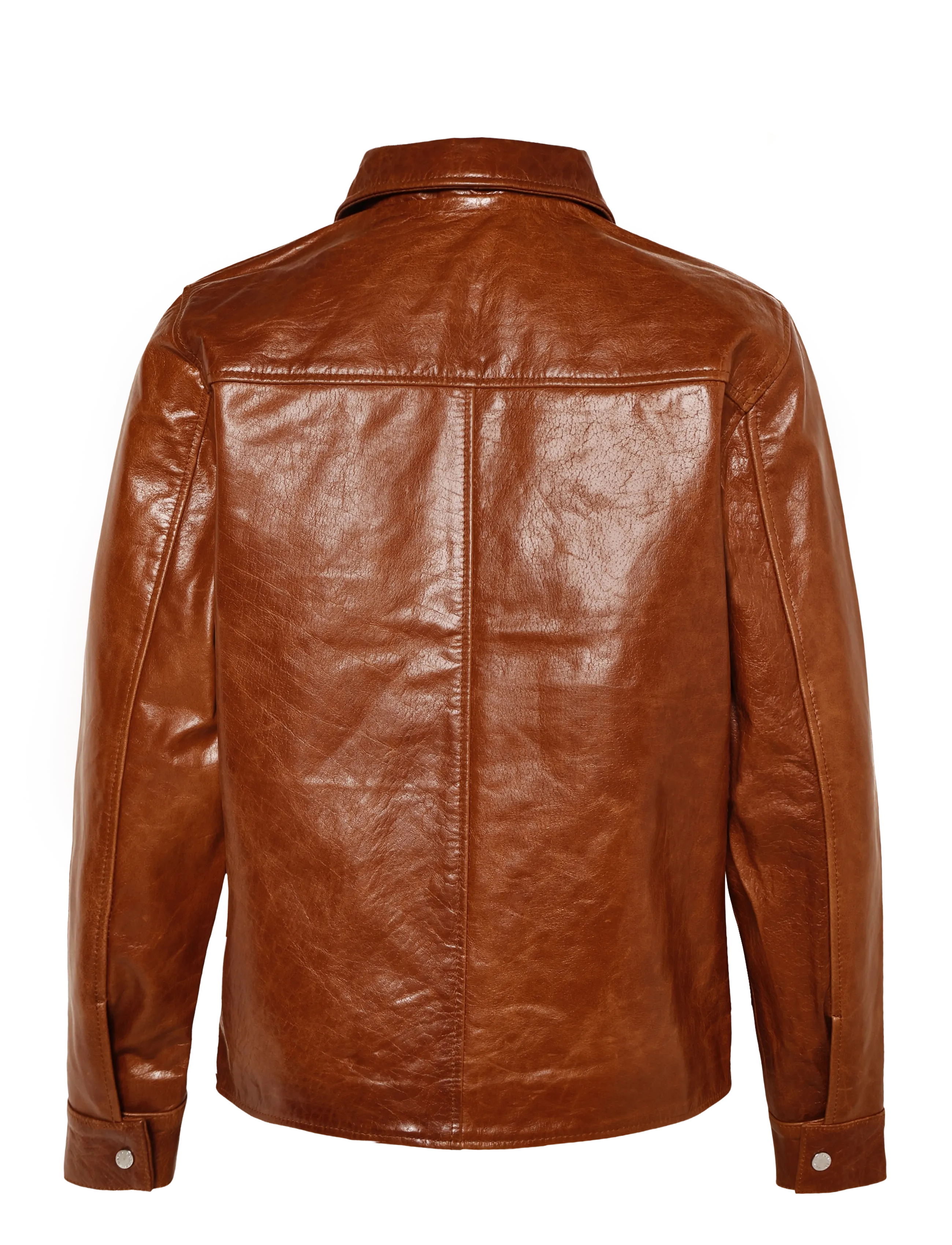 Human Scales - Logan Buffalo Jacket - cognac - 1