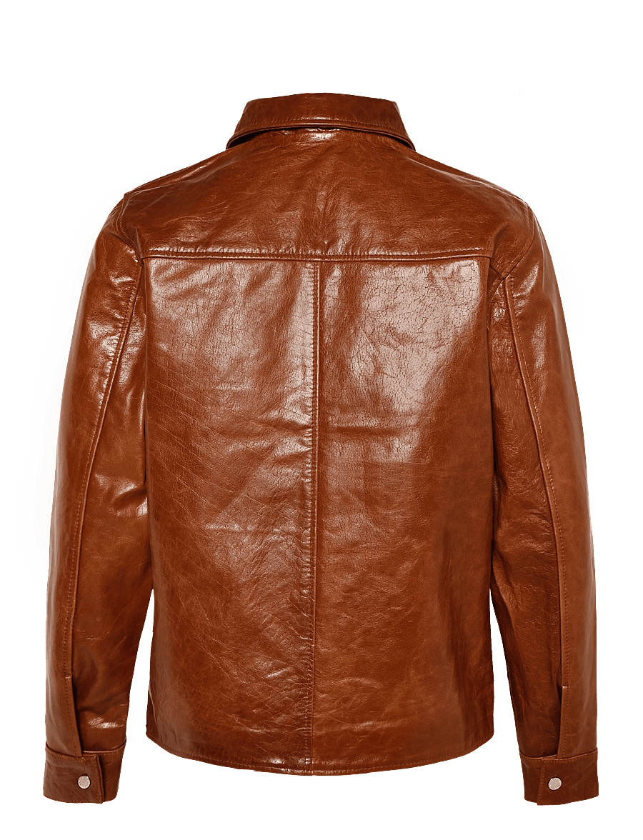 Human Scales - Logan Buffalo Jacket - cognac - 1
