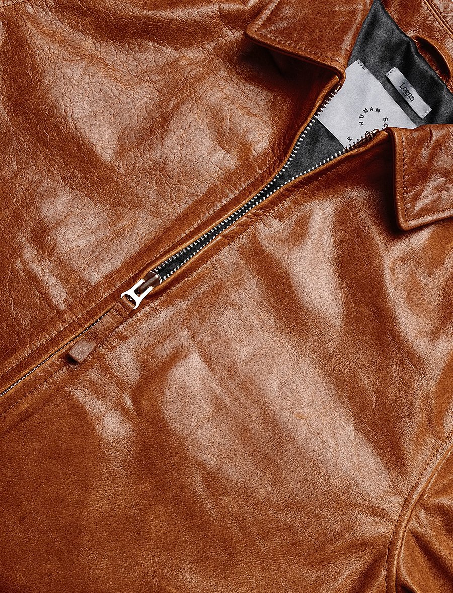 Human Scales - Logan Buffalo Jacket - cognac - 2
