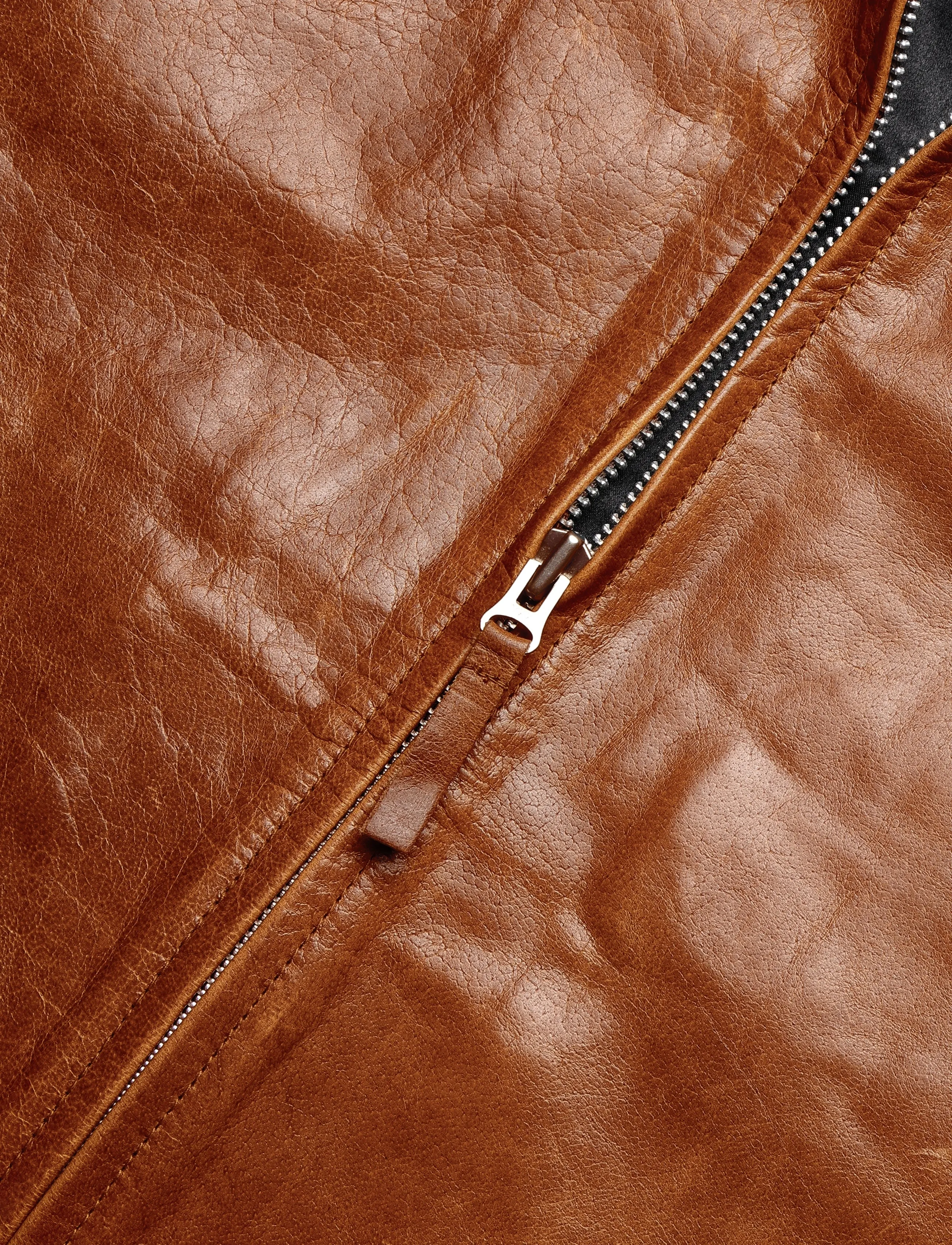 Human Scales - Logan Buffalo Jacket - cognac - 3