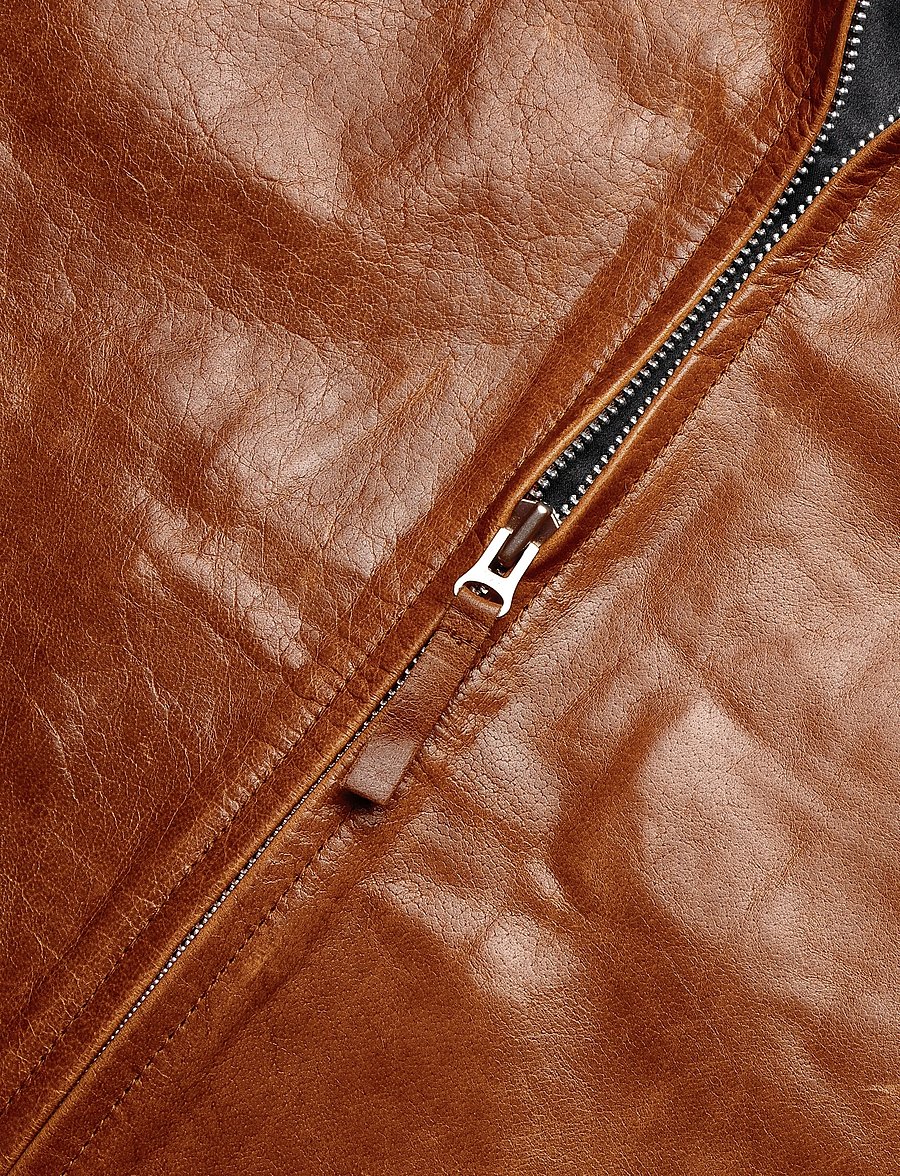 Human Scales - Logan Buffalo Jacket - cognac - 3