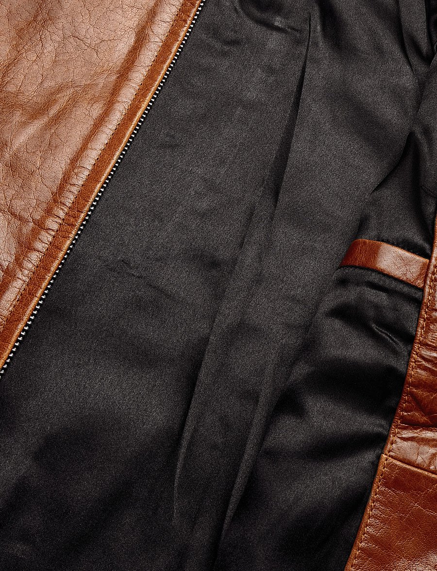 Human Scales - Logan Buffalo Jacket - cognac - 4