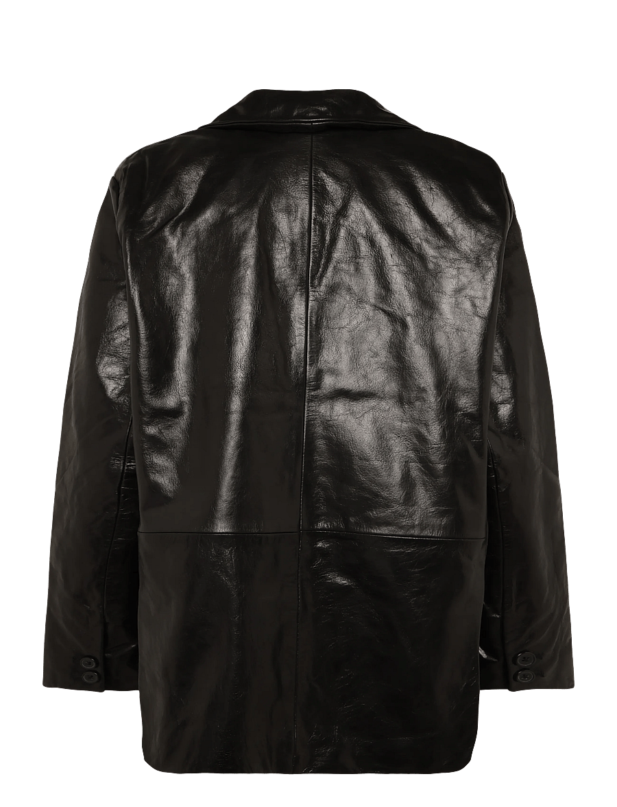 Human Scales - Tova Buffalo Jacket - enkeltradede blazere - black - 1