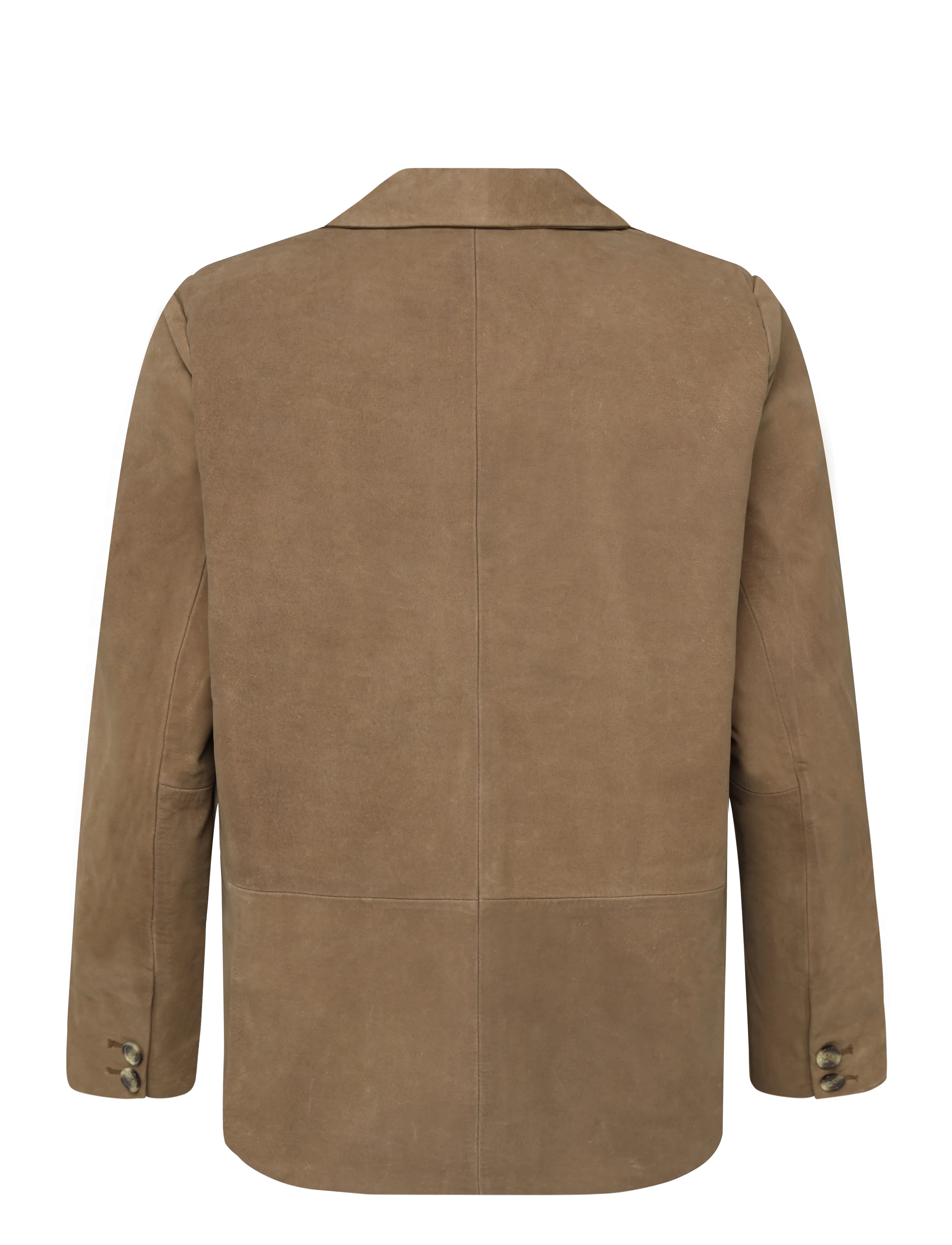 Human Scales - Tova Buffalo Suede Jacket - lt. brown - 1