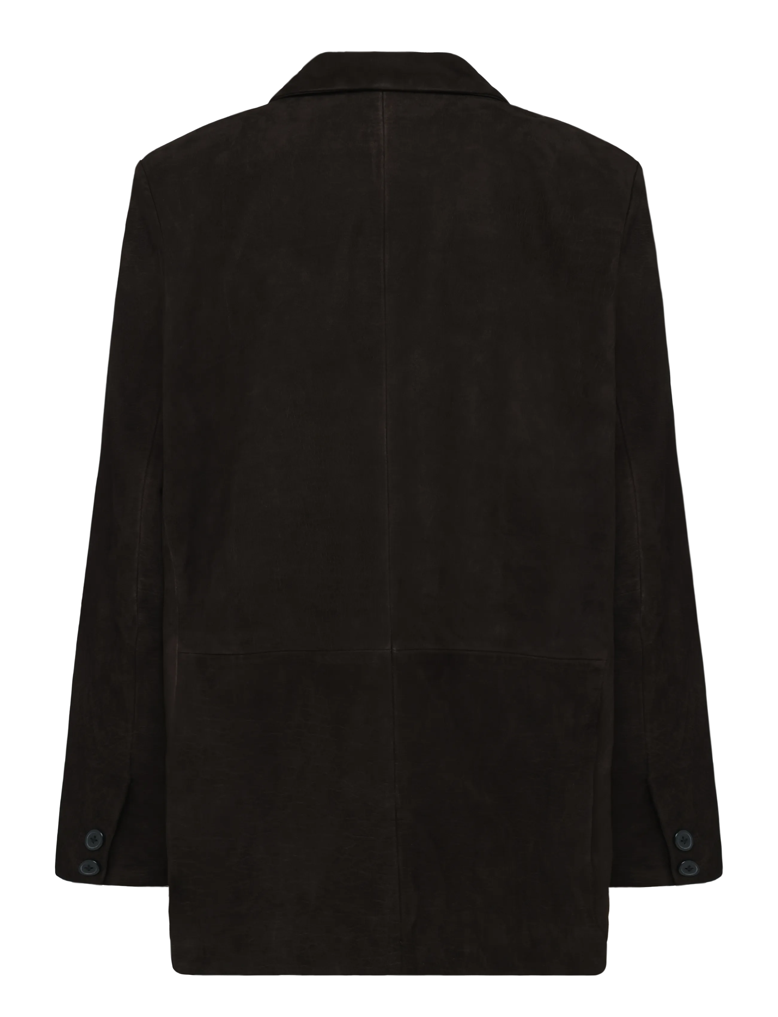 Human Scales - Tova Buffalo Suede Jacket - dk. brown - 1