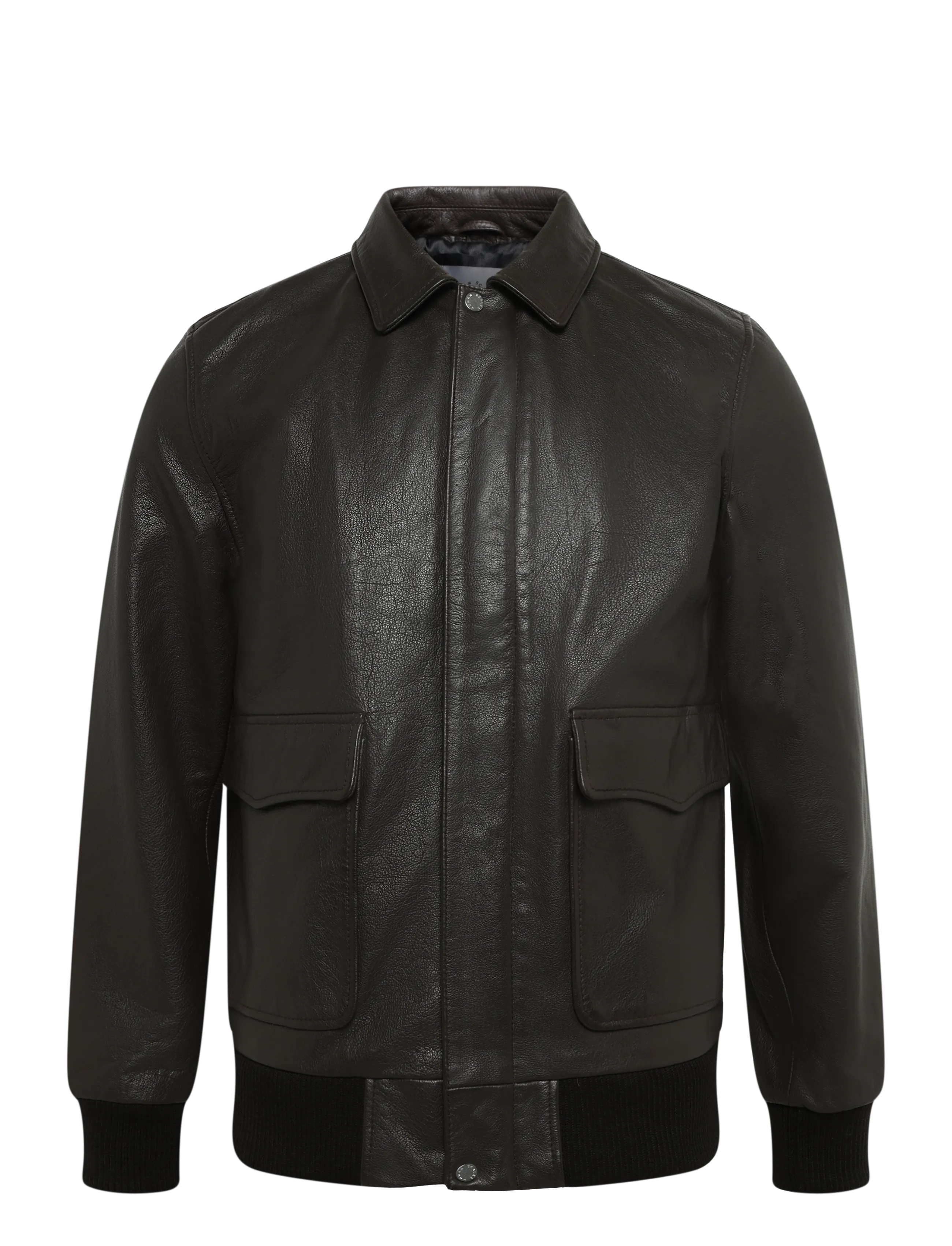 Human Scales Alec Buffalo Jacket, M, Brown, Jakker > Læder, Herre