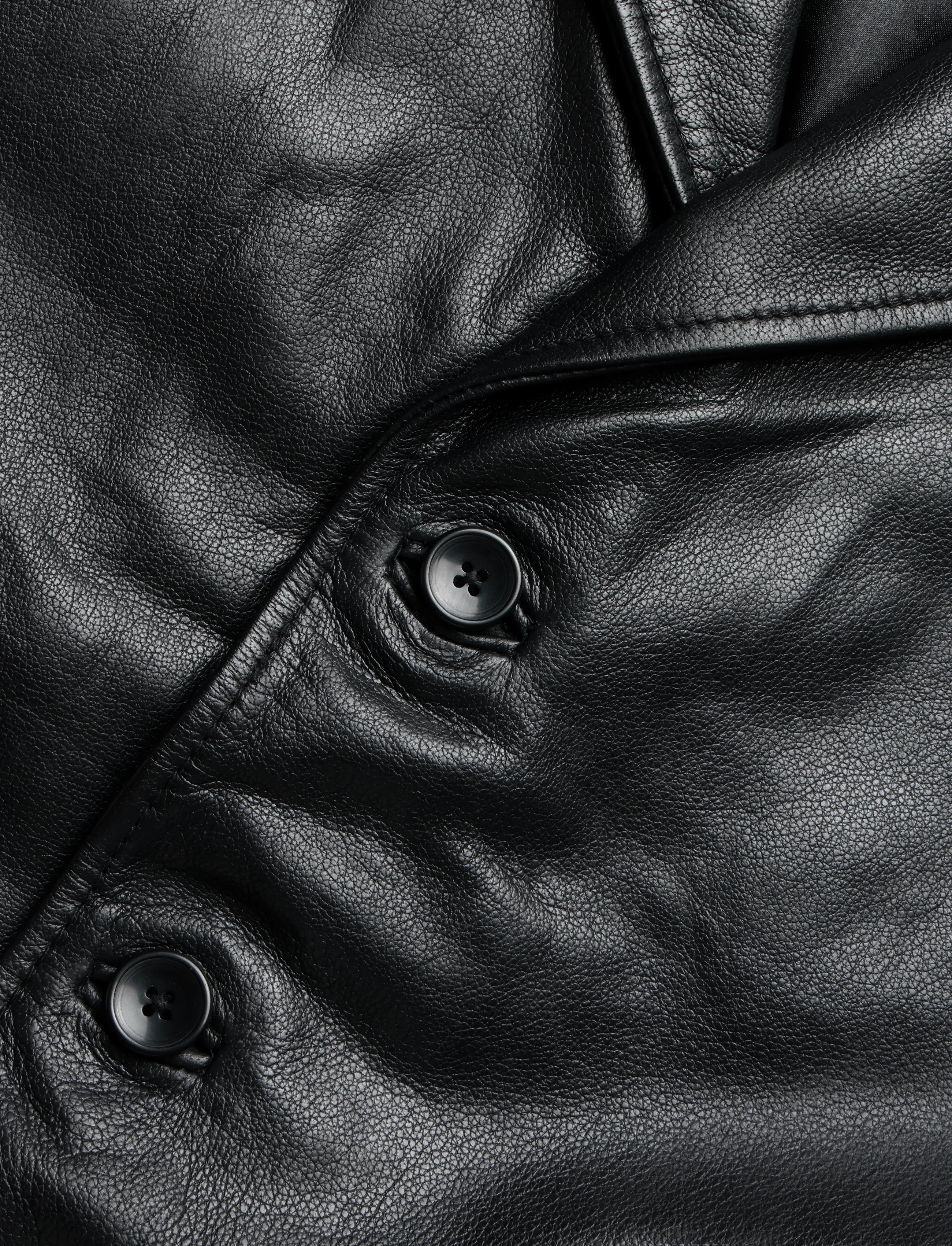 Human Scales - Levi Buffalo Jacket - black - 3