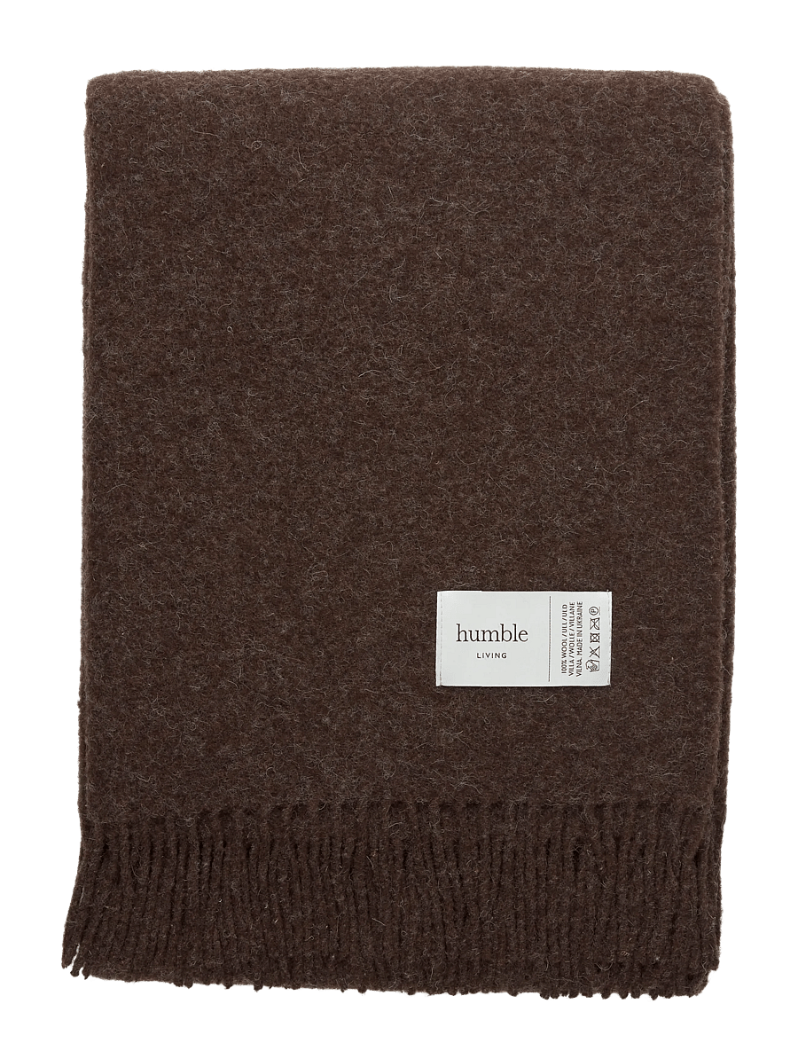 humble LIVING - Wool blanket HUMBLE LIVING - osta hinna alusel - chocolate chip - 0