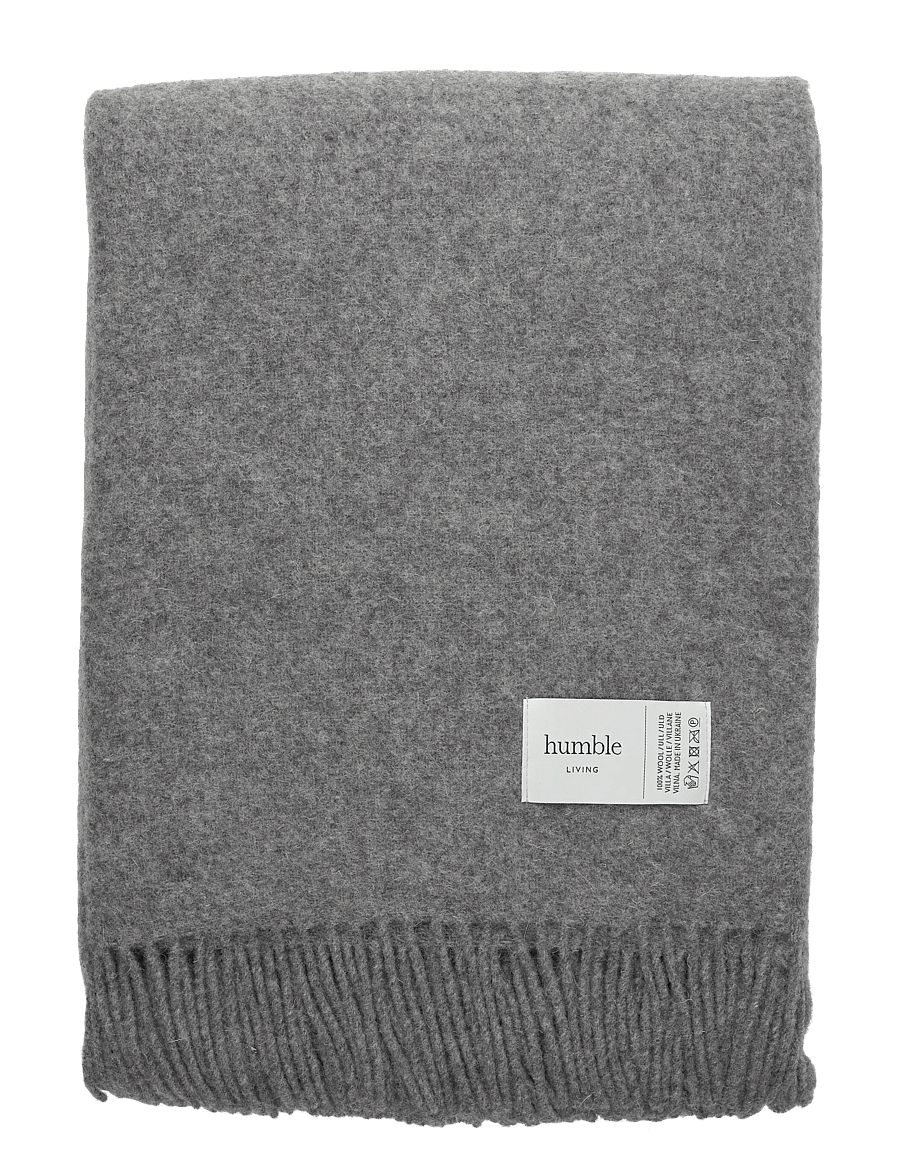 humble LIVING - Wool blanket HUMBLE LIVING - achat par prix - wild dove - 0