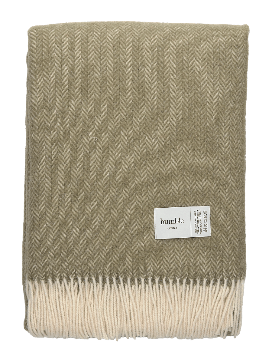 humble LIVING - Wool blanket HUMBLE LIVING - valentīndienas dāvanas - tea - 0