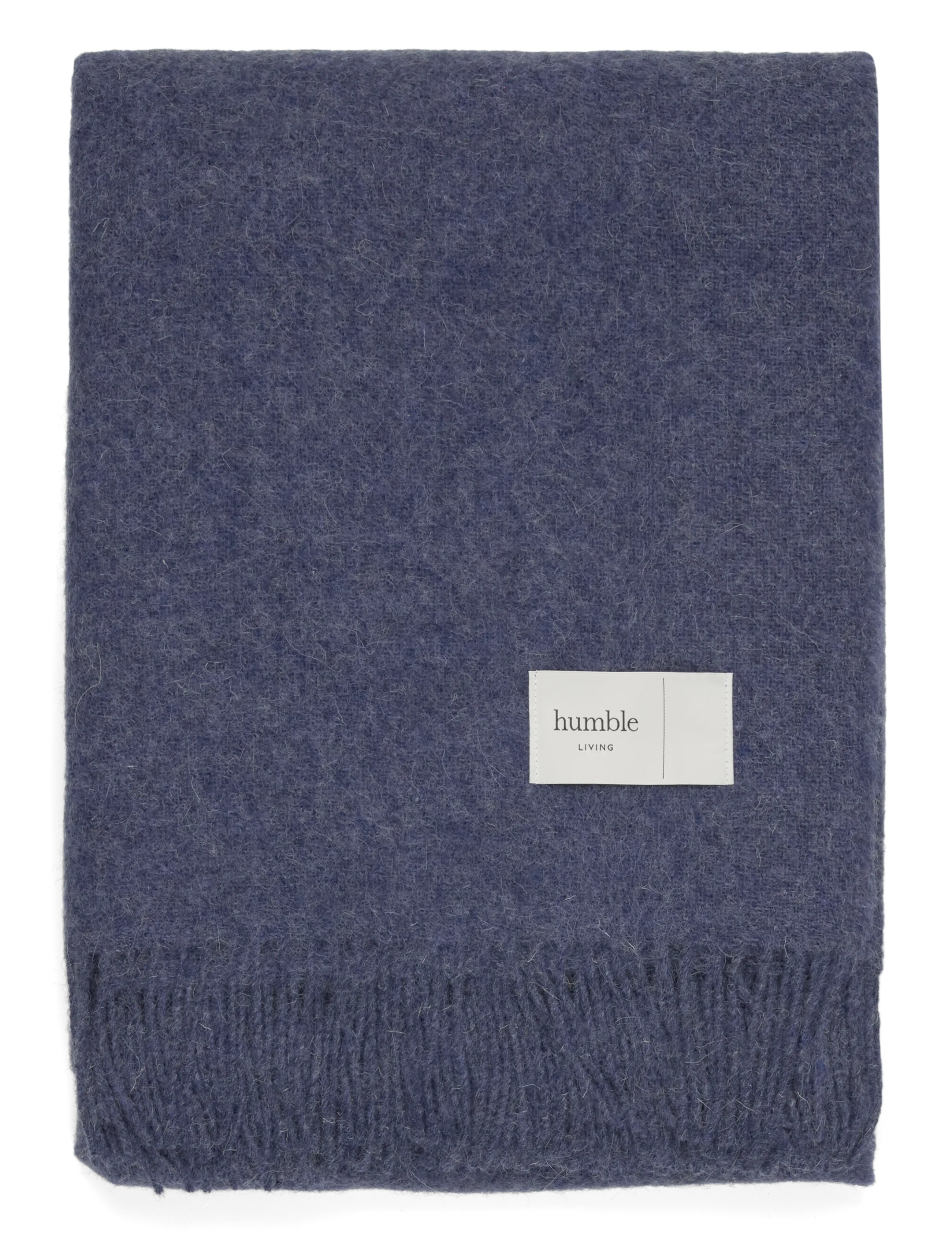 humble LIVING Wool blanket HUMBLE LIVING - Alles anzeigen - POSEIDON BLUE / blue