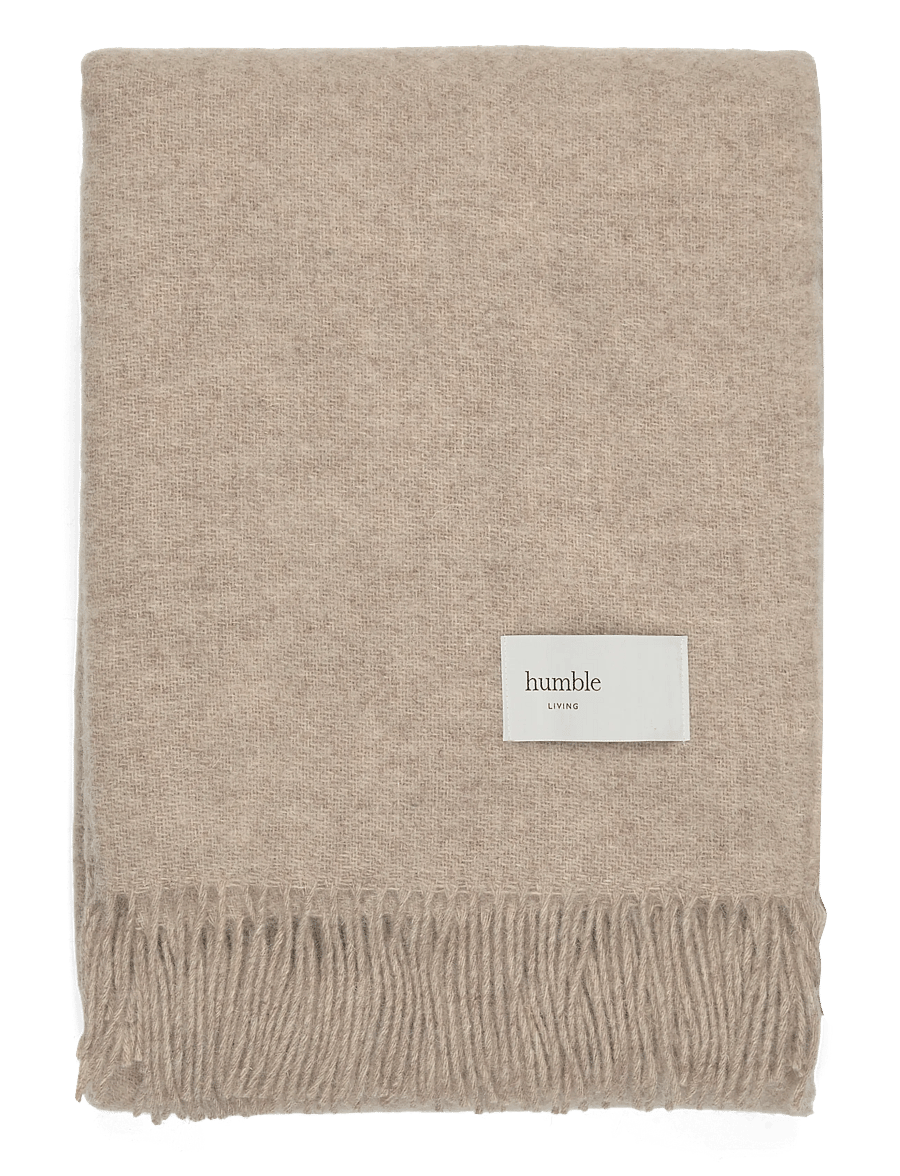 humble LIVING - Wool blanket HUMBLE LIVING - plaider - silver lining - 0