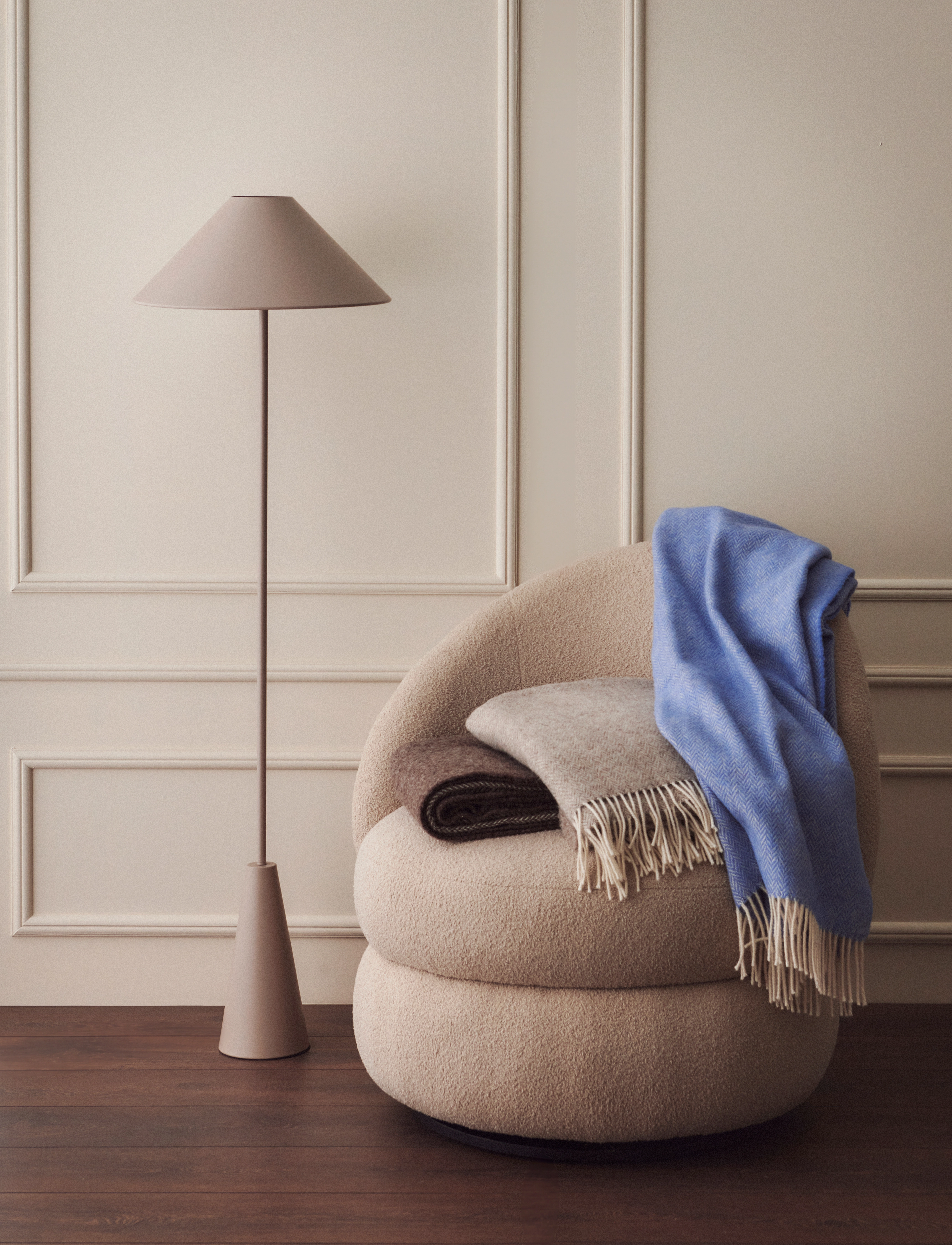 humble LIVING Wool Blanket, 140X180 cm, Cushions & Blankets, Rot - Blankets Throws, Homeware