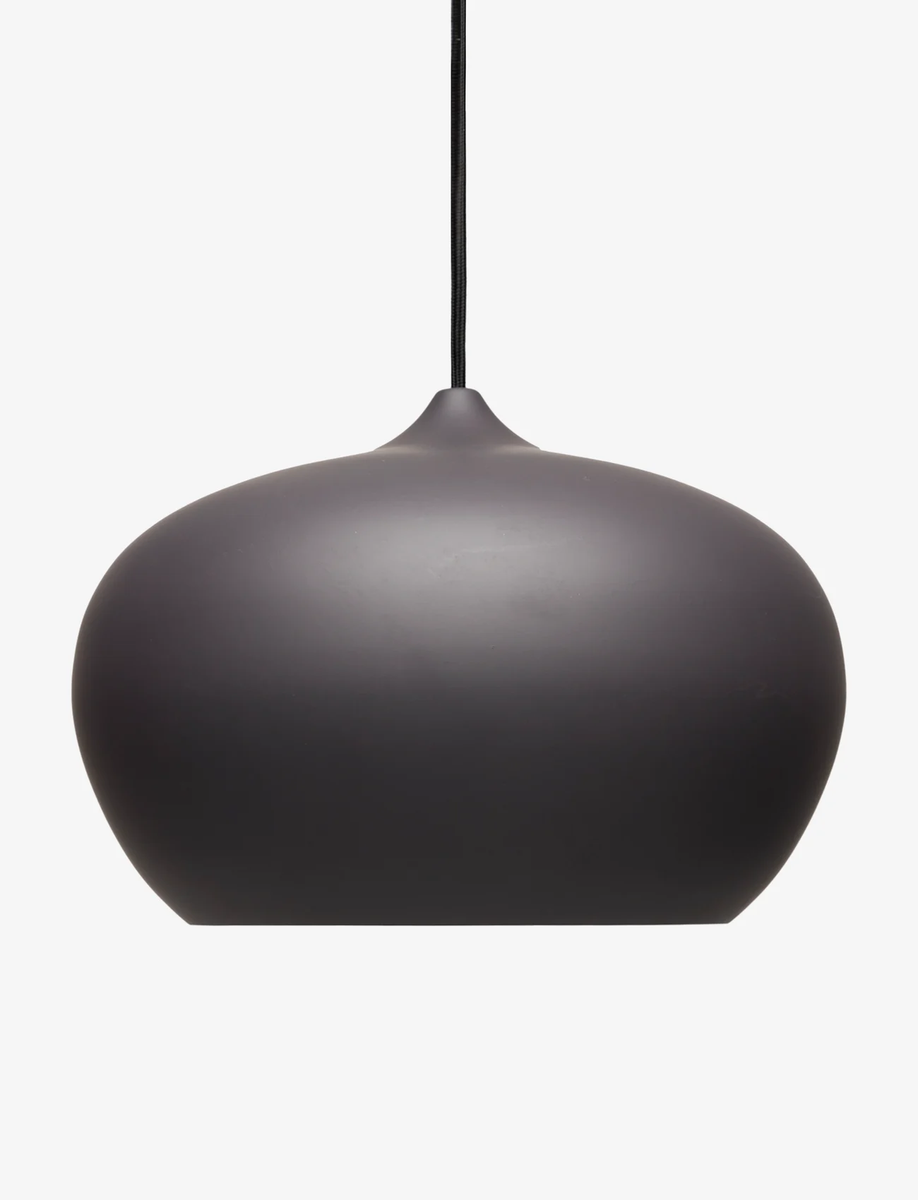 humble LIVING - Apple large pendant - taklampor - matt black - 0